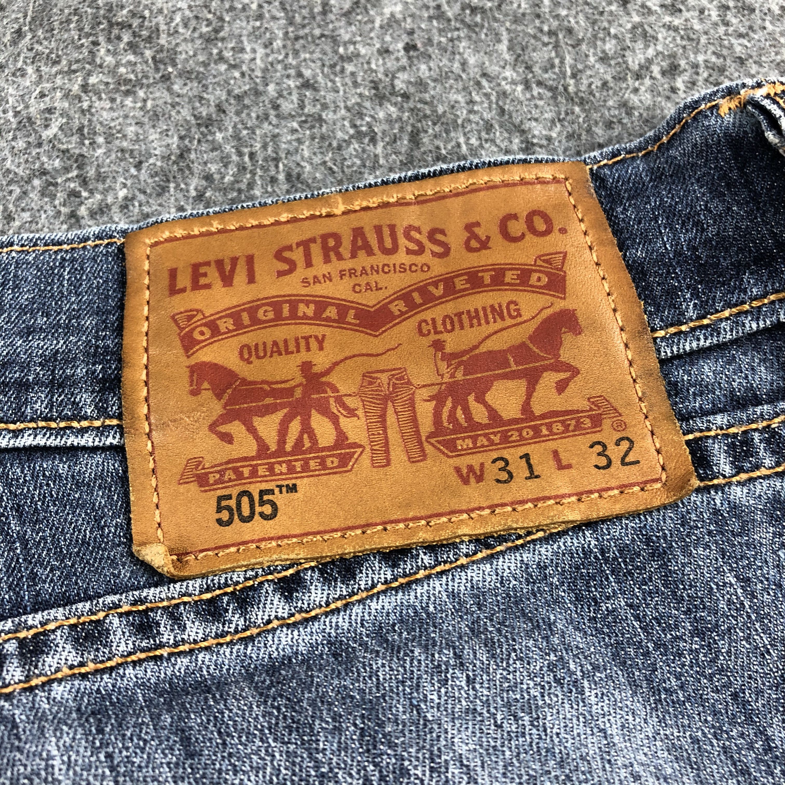Levi's Vintage Levis 505 Earth Tone Jeans-J1737 Size US 33 - 5 Thumbnail