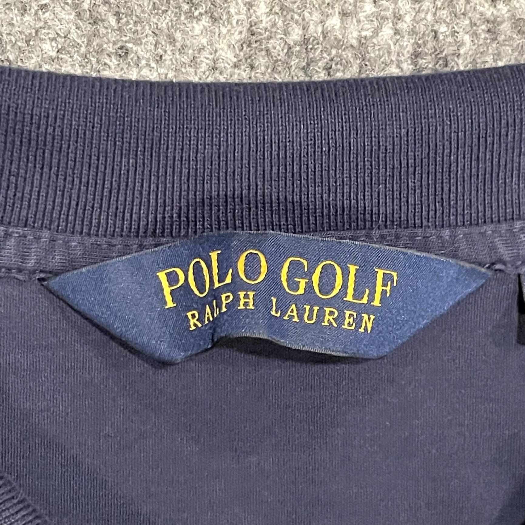 Polo Ralph Lauren Polo Golf Ralph Lauren Long Sleeve Polo Shirt Mens Large Navy Performance Solid Size US L / EU 52-54 / 3 - 4 Thumbnail
