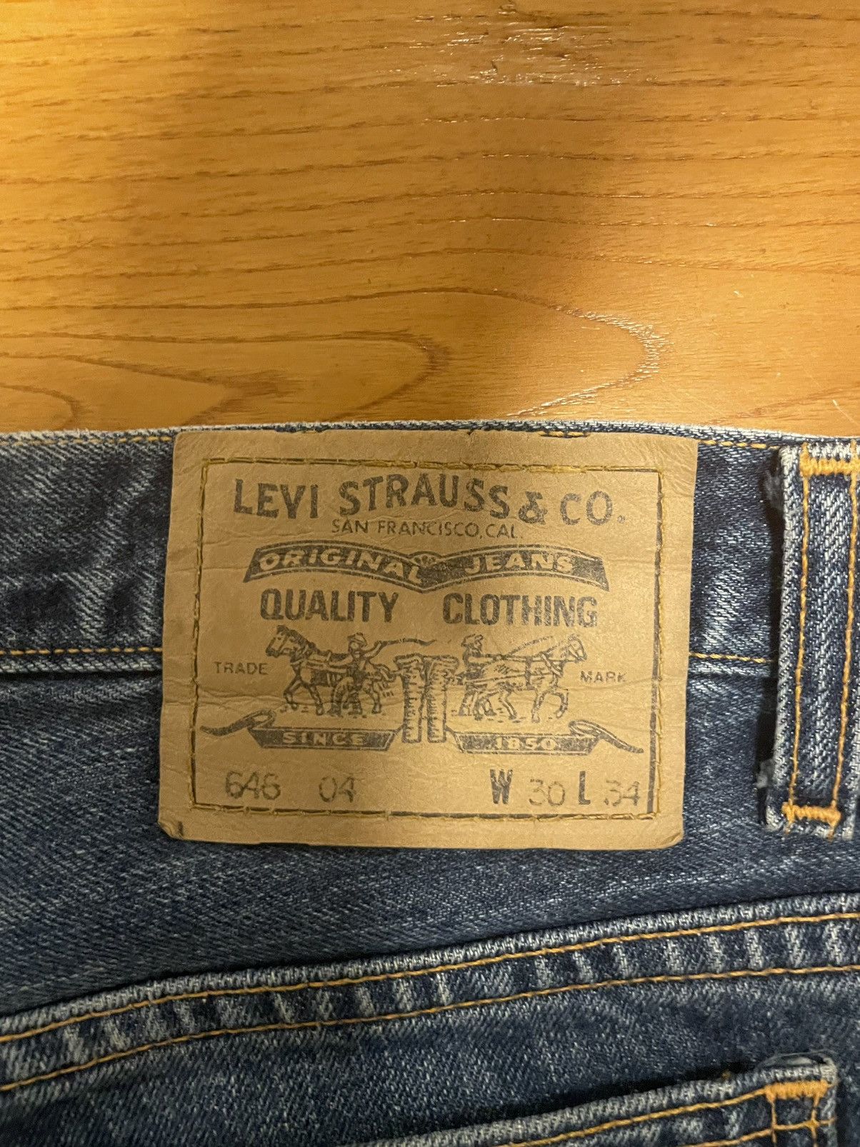 Levi's Vintage Clothing Levi’s 646 orange tab Size US 30 / EU 46 - 3 Thumbnail