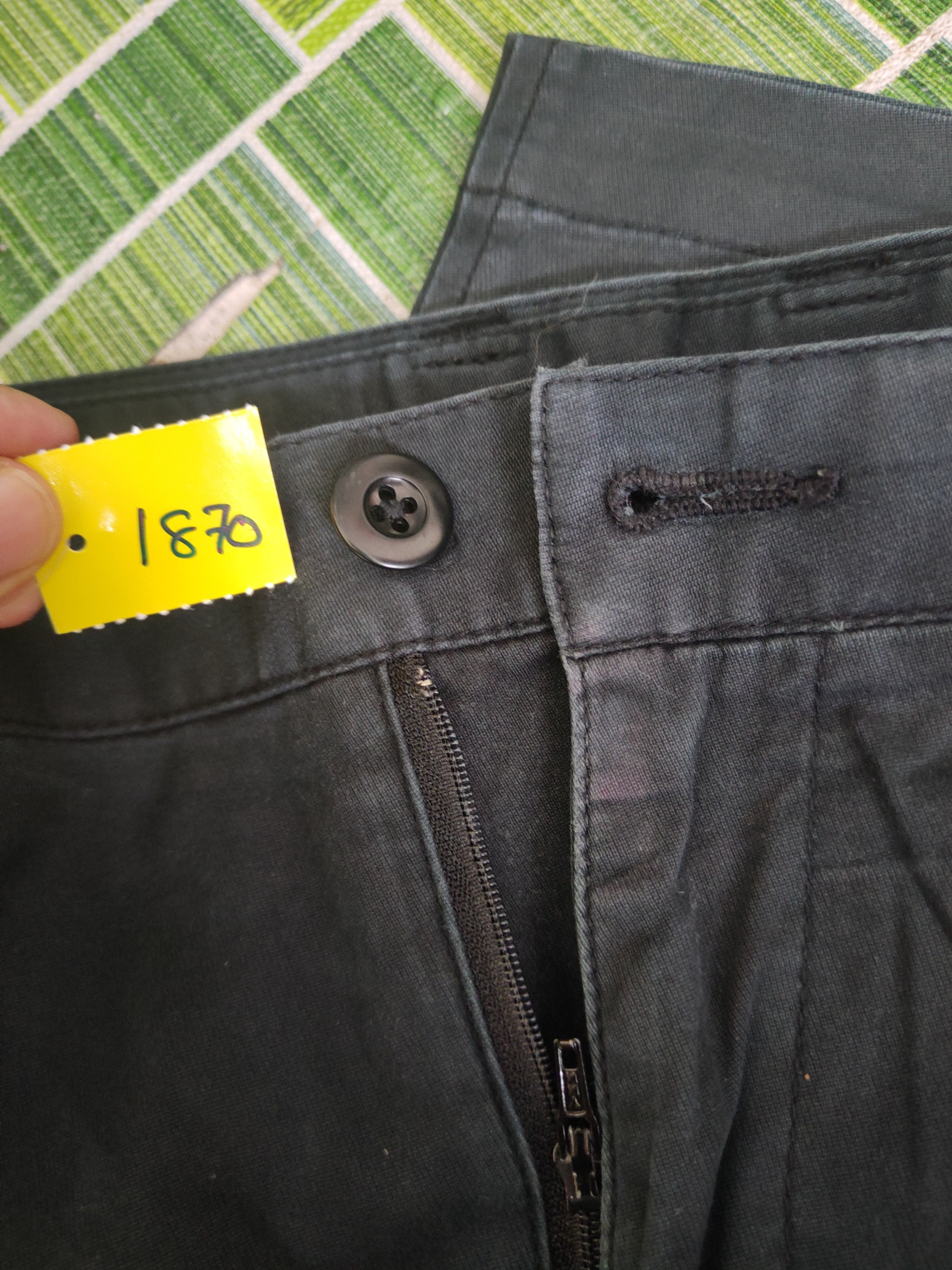Japanese Brand DL Uniqlo Navy Multipocket Tactical Cargo Pants #1870 Size US 32 / EU 48 - 14 Thumbnail
