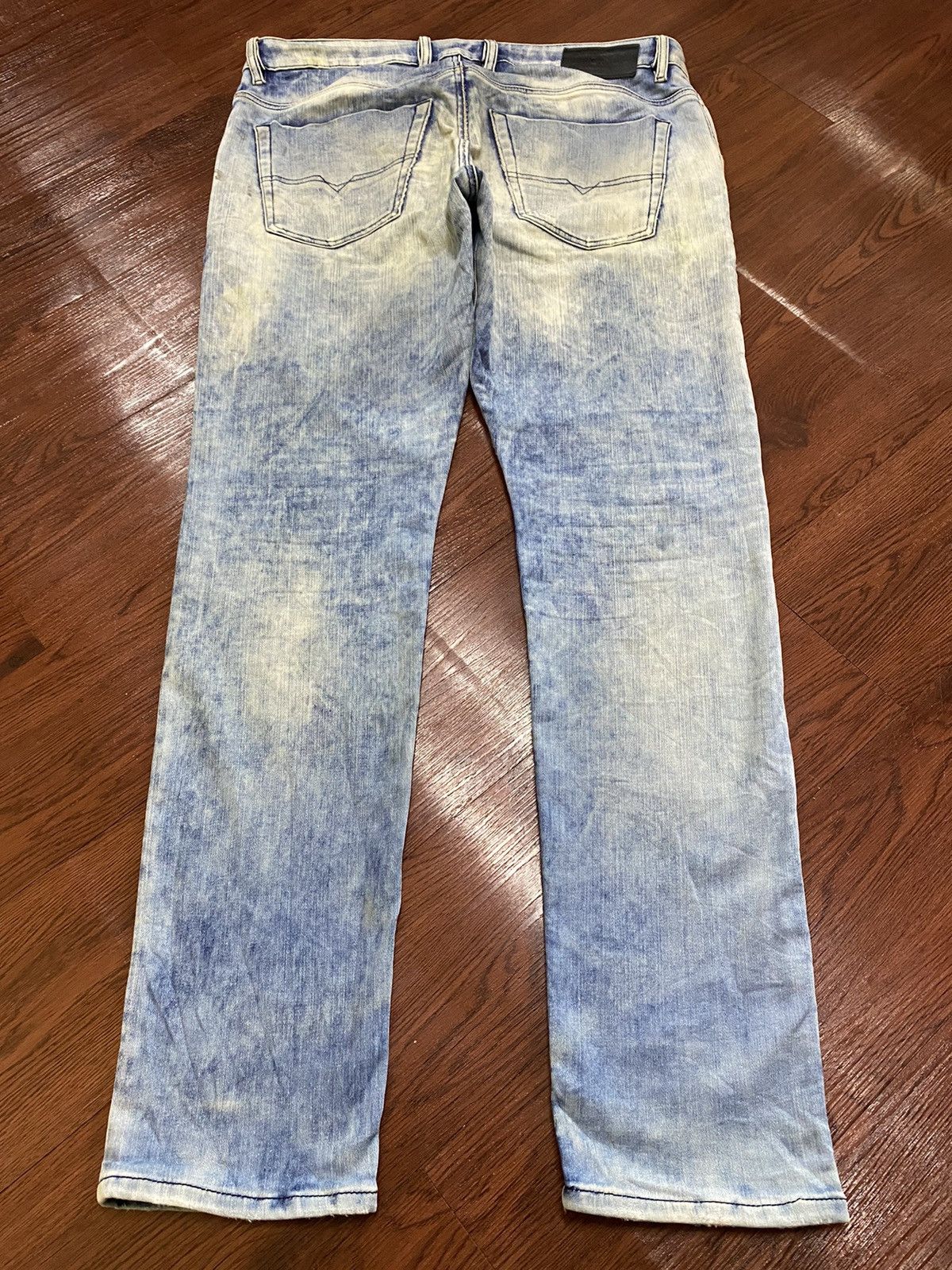 Diesel Black Gold Vintage Diesel Denim Vision Mud Wash Slim Jeans Size US 36 / EU 52 - 2 Thumbnail