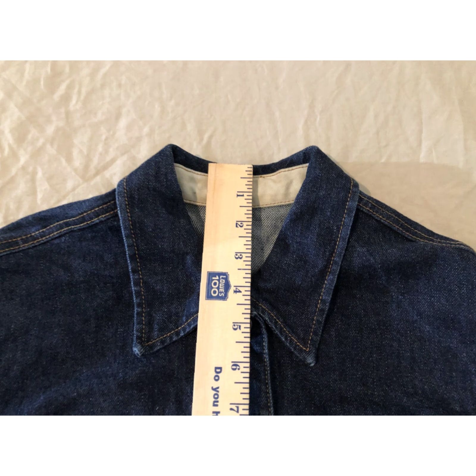 Gap VINTAGE Womens Gap Denim Jacket M Medium Blue Cotton Jacket Womens M Denim Gap Shirt/Coat Size 32" / US 10 / IT 46 - 5 Thumbnail
