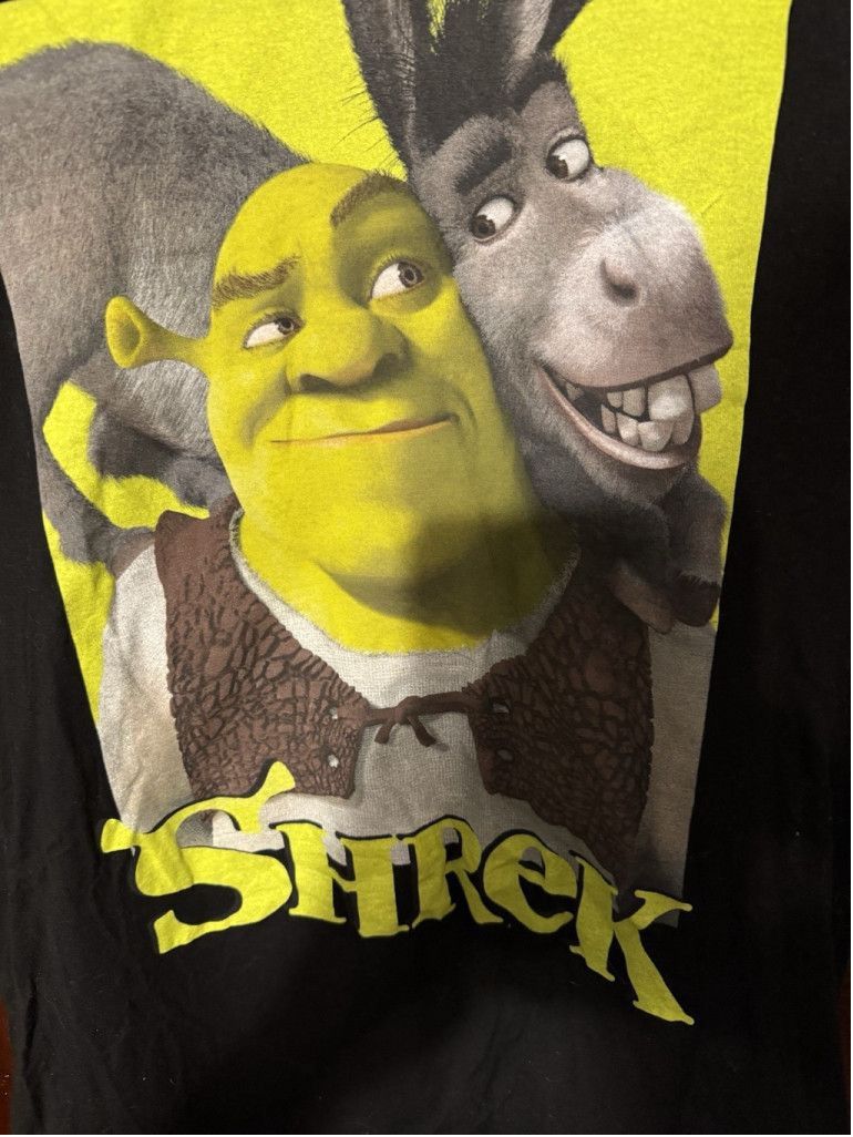 The Unbranded Brand Shrek T-Shirt Black Men's Size L Size US L / EU 52-54 / 3 - 3 Thumbnail