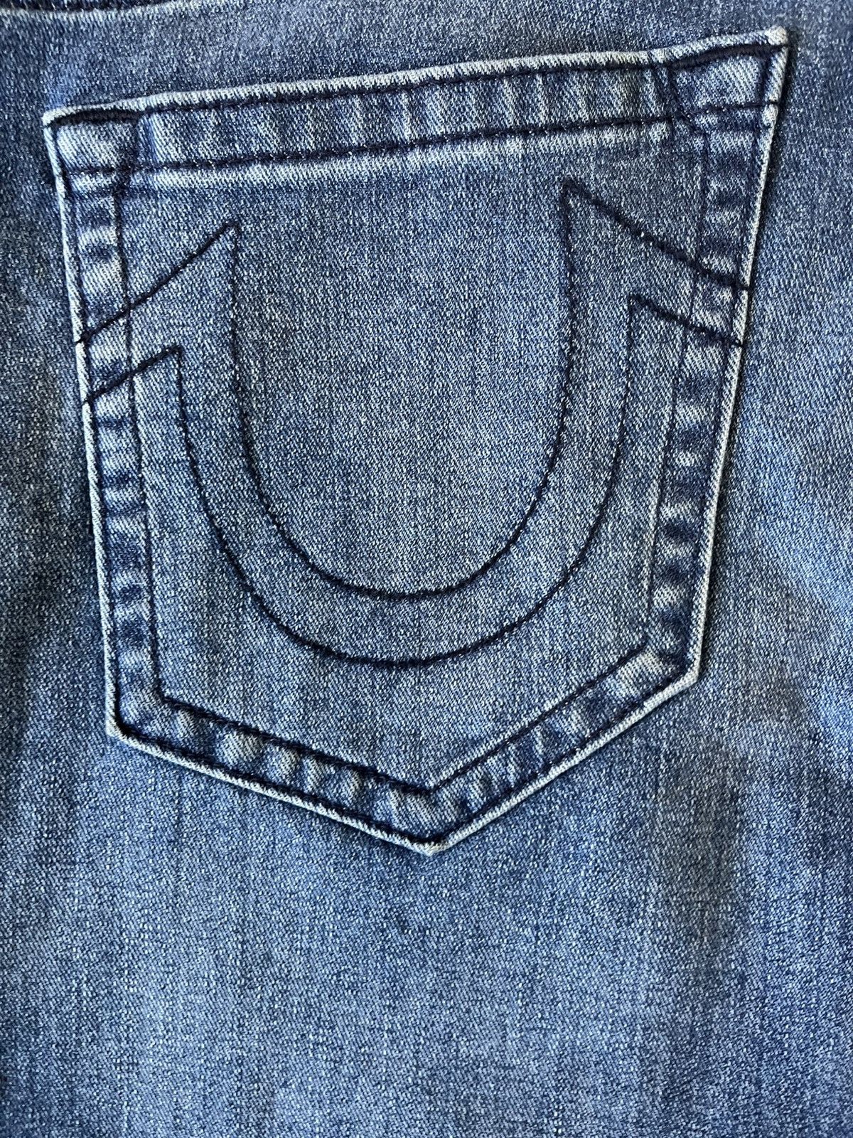 True Religion True Religion Ricky Relaxed Straight Jeans Men’s 42 Size US 42 / EU 58 - 2 Thumbnail