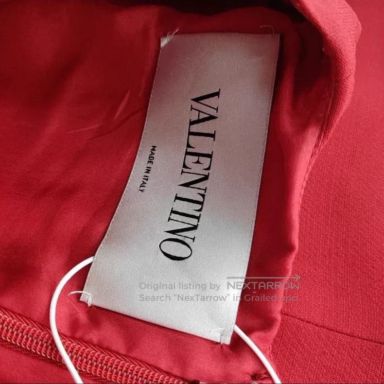 Valentino Valentino Red wool silk dress Size XXS / US 00 / IT 34 - 6 Thumbnail