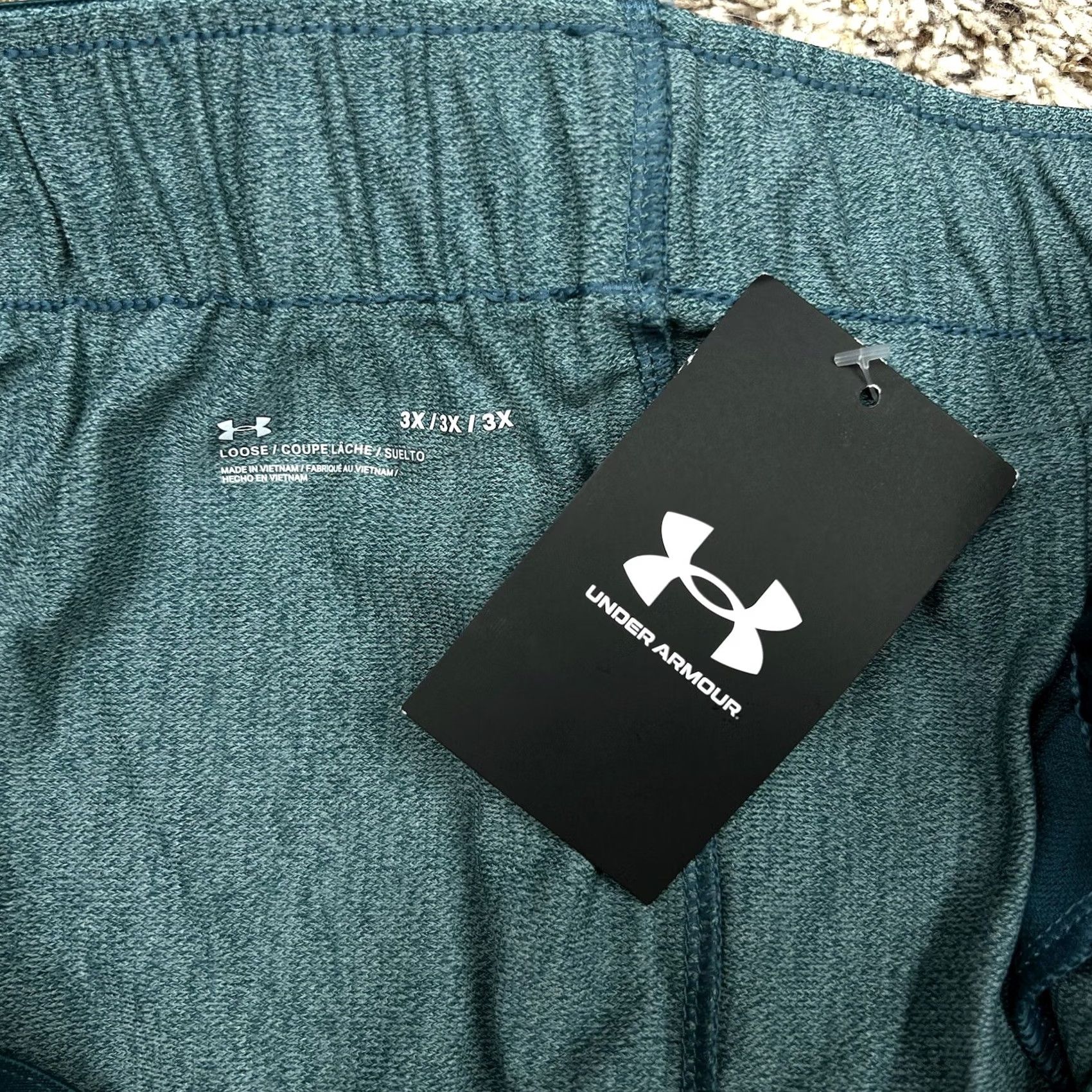 Under Armour VINTAGE? Under Armour Shorts Womens 3XL Green Lightweight Athletic Comfort Fit Size 30" / US 8 / IT 44 - 2 Thumbnail