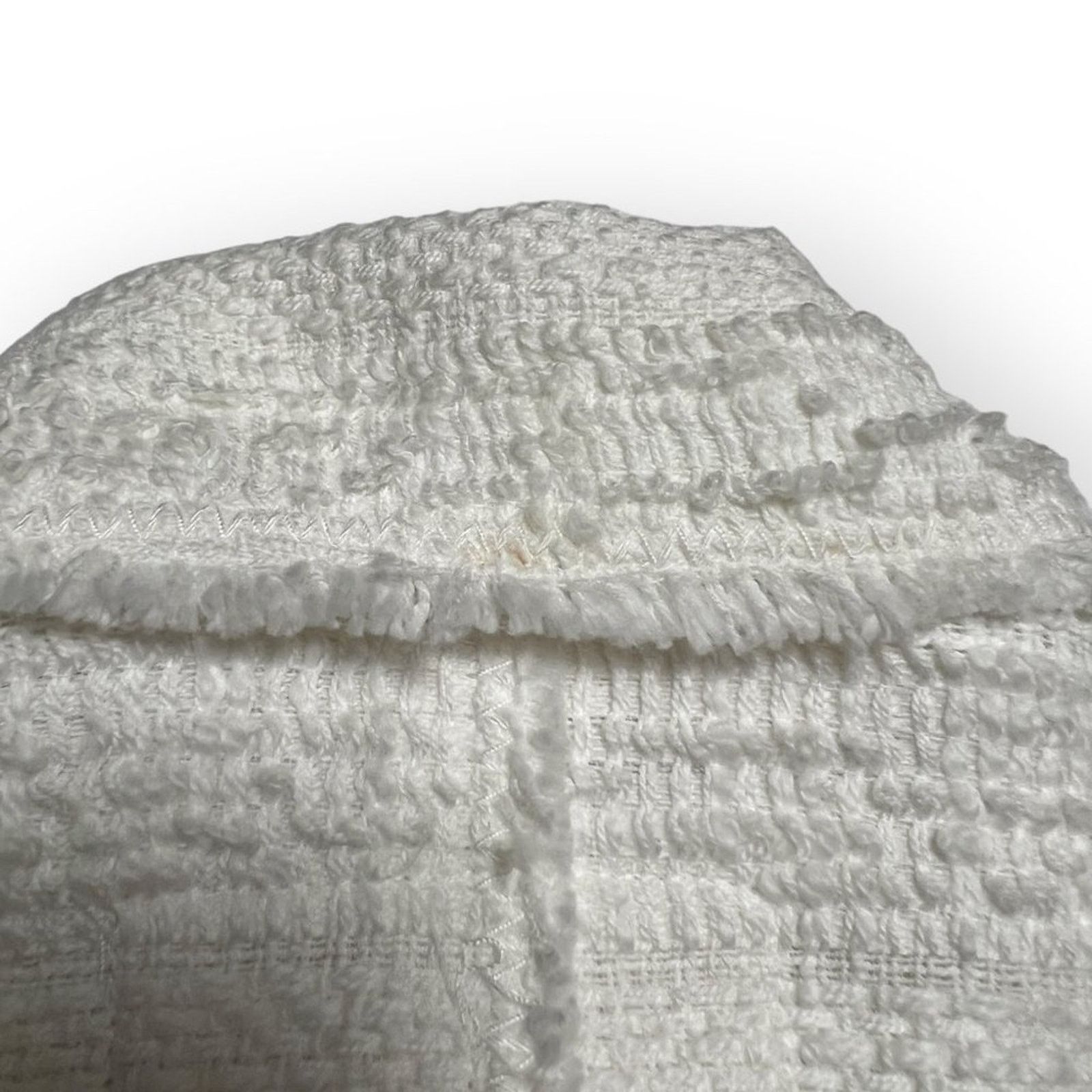 Rebecca Taylor Rebecca Taylor Boucle Moto Jacket Ivory Size 2 Size XS / US 0-2 / IT 36-38 - 13 Thumbnail