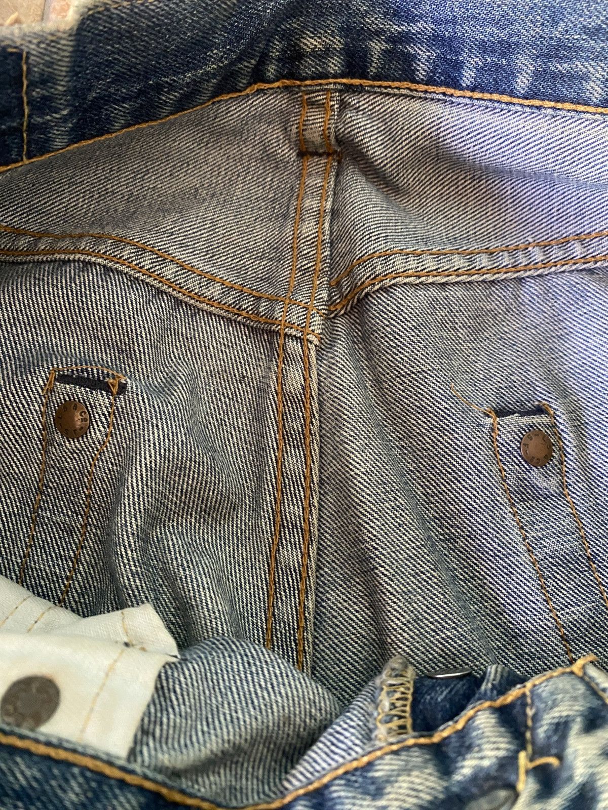 Levi's Vintage Clothing Vintage 90s Levi’s Big E Nicely Faded Selvedge Made In USA Size US 30 / EU 46 - 11 Thumbnail