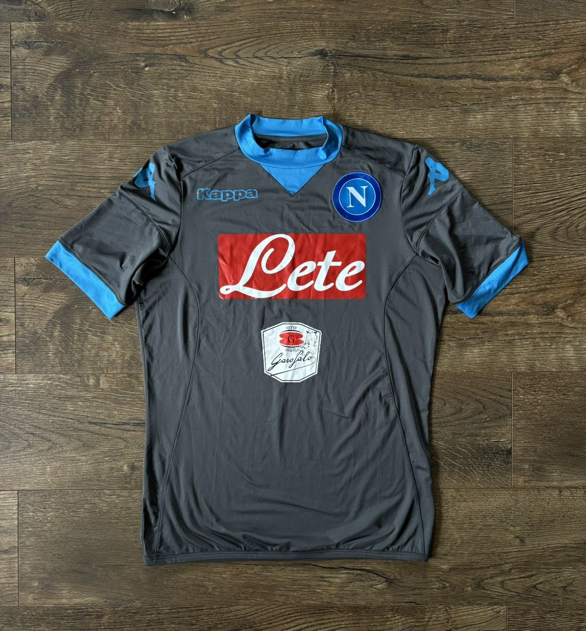 Kappa Napoli Kappa Kombat Shirt Jersey Soccer Authentic 15/16 Size US M / EU 48-50 / 2 - 1 Thumbnail