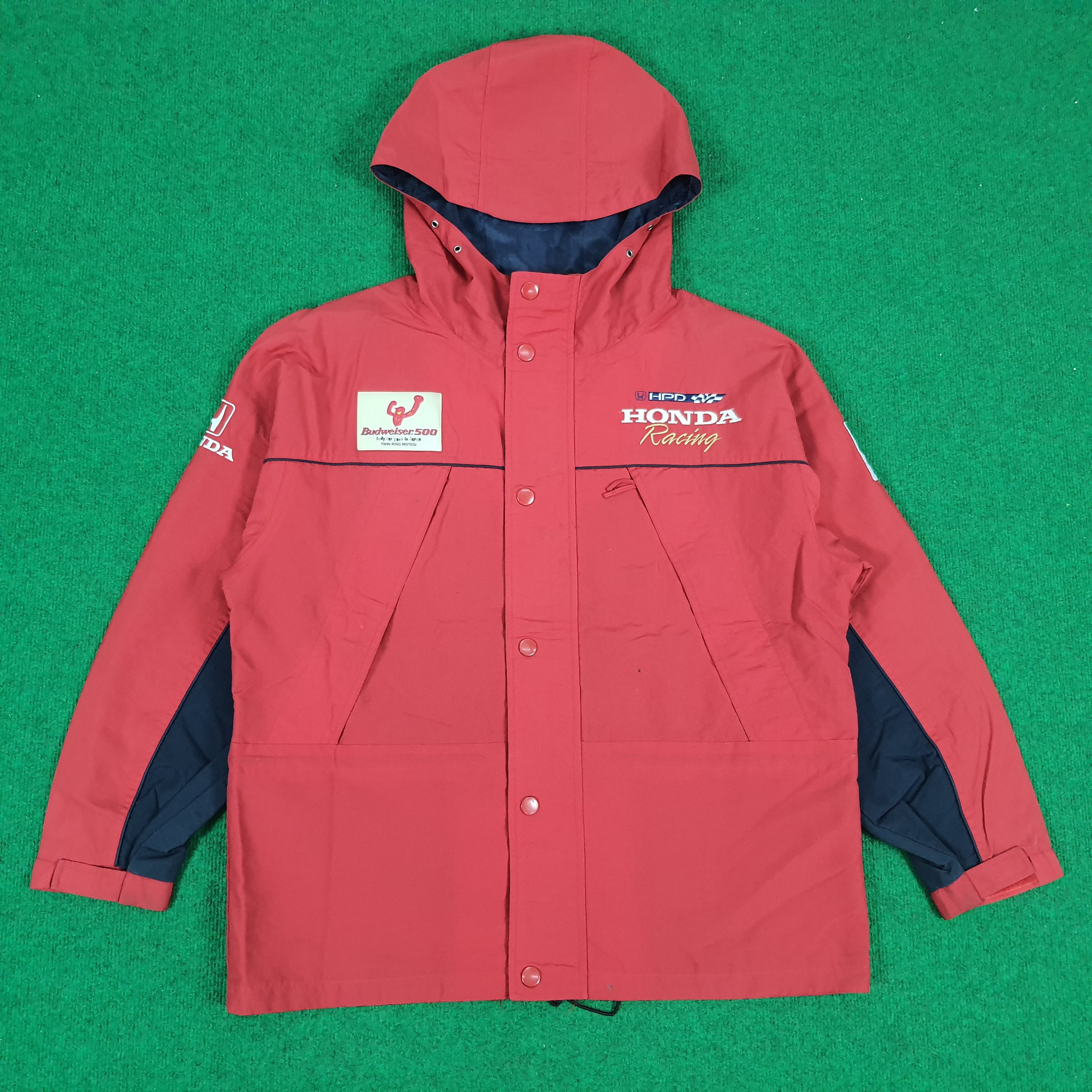 Honda × Japanese Brand × Vintage Vintage HPD Honda Racing C.A.R.T Cup 90s Jacket Size US XL / EU 56 / 4 - 3 Thumbnail