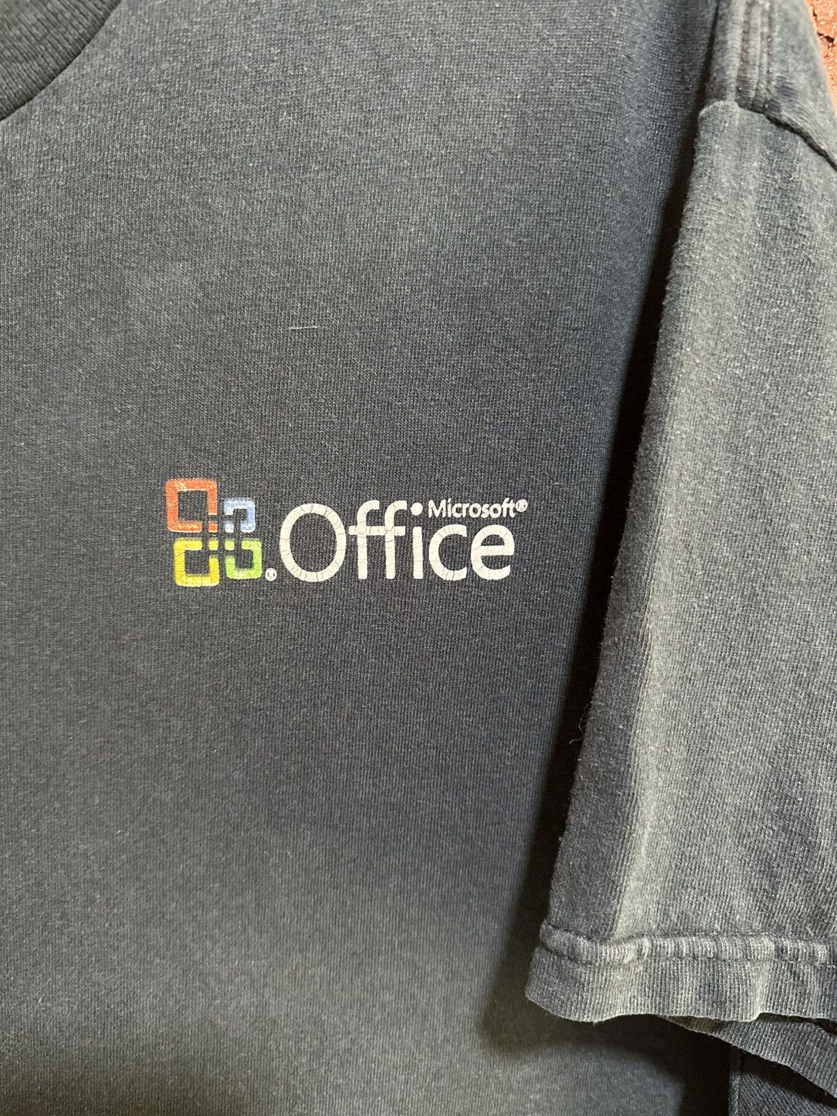 Microsoft Thrashed Vintage Microsoft Office Faded Tee Size US XL / EU 56 / 4 - 3 Thumbnail