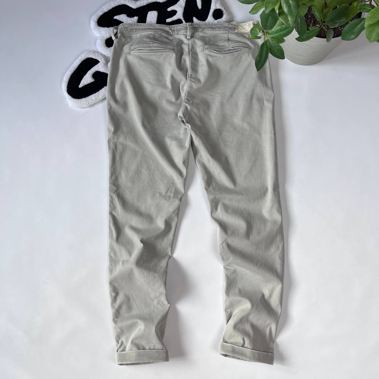 Designer × Jacob Cohen Jacob Cohen Luxury Grey Stretch Trousers Size 33" - 4 Thumbnail