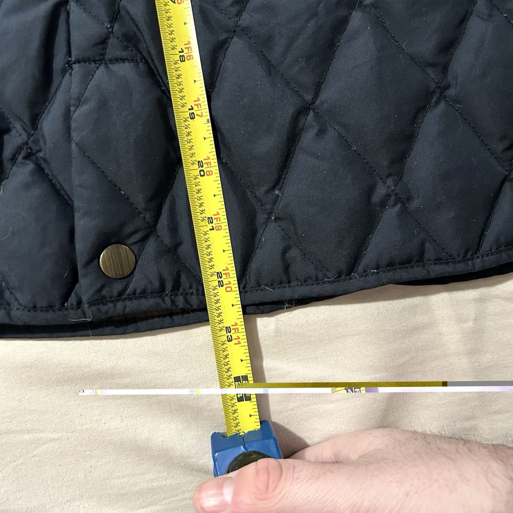 Eddie Bauer VINTAGE Eddie Bauer EB550 Goose Down Quilted Puffer Vest Navy XS Women Size XS / US 0-2 / IT 36-38 - 6 Thumbnail