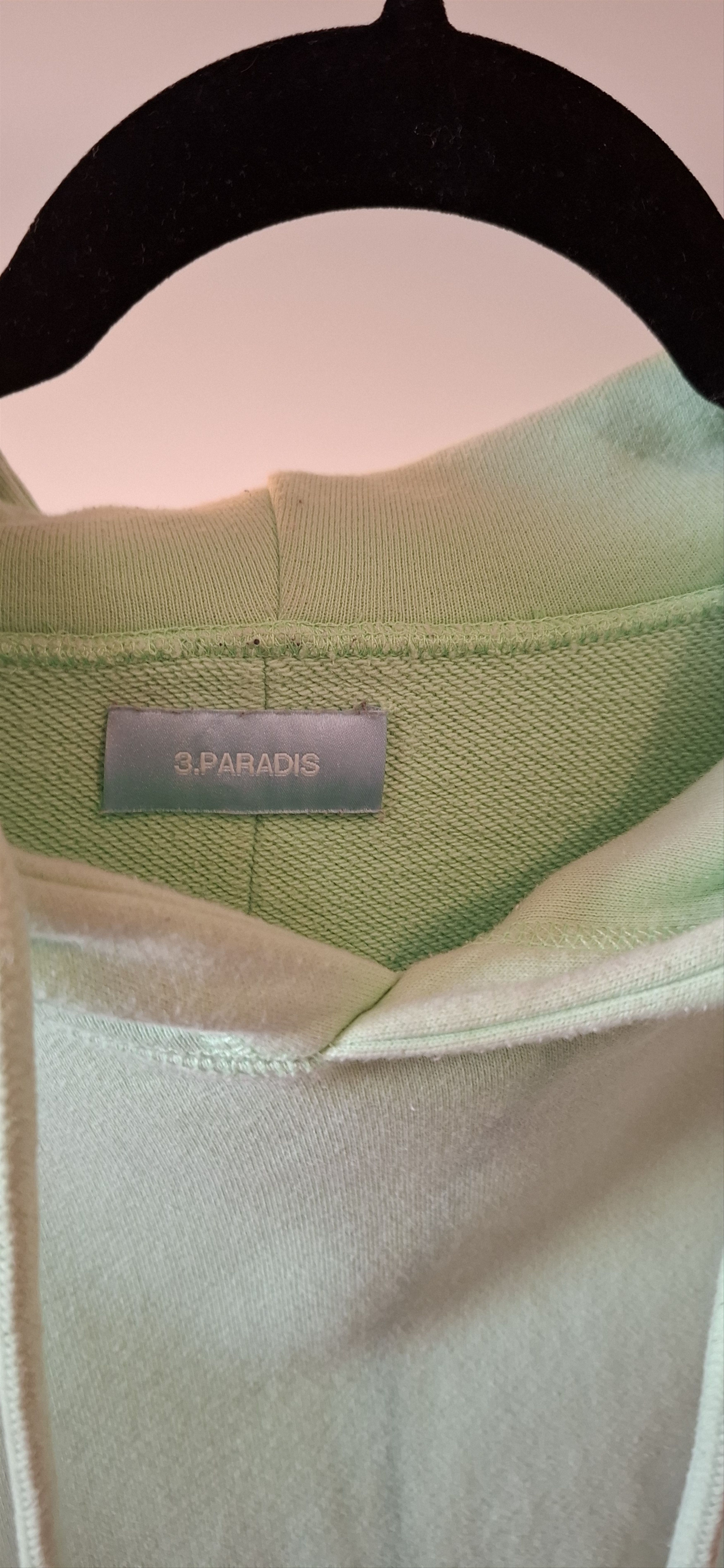 3.PARADIS 3.Paradis Hoodie Green Size US M / EU 48-50 / 2 - 3 Thumbnail