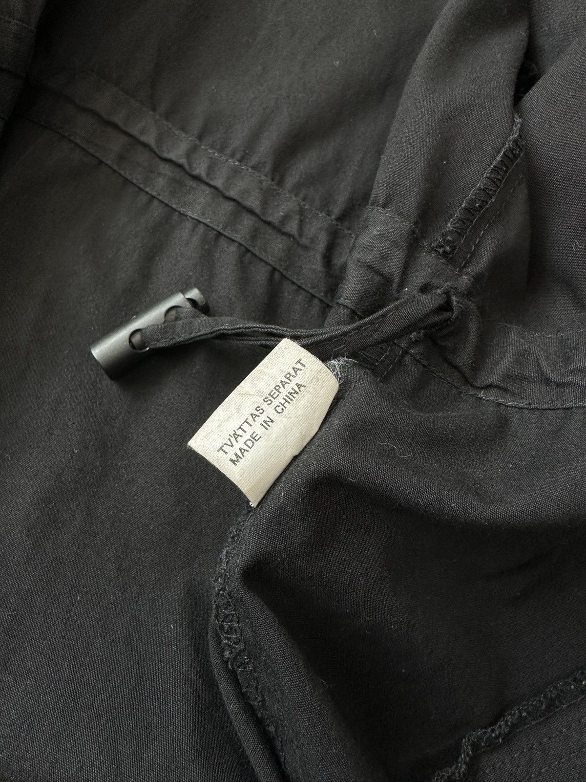Gudrun Sjoden GUDRUN SJODEN Oversized Black Parka Jacket size M Size M / US 6-8 / IT 42-44 - 13 Thumbnail