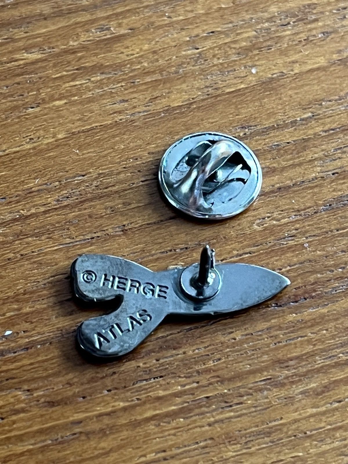 Vintage Tintin rocket rare vintage pin Size ONE SIZE - 4 Thumbnail