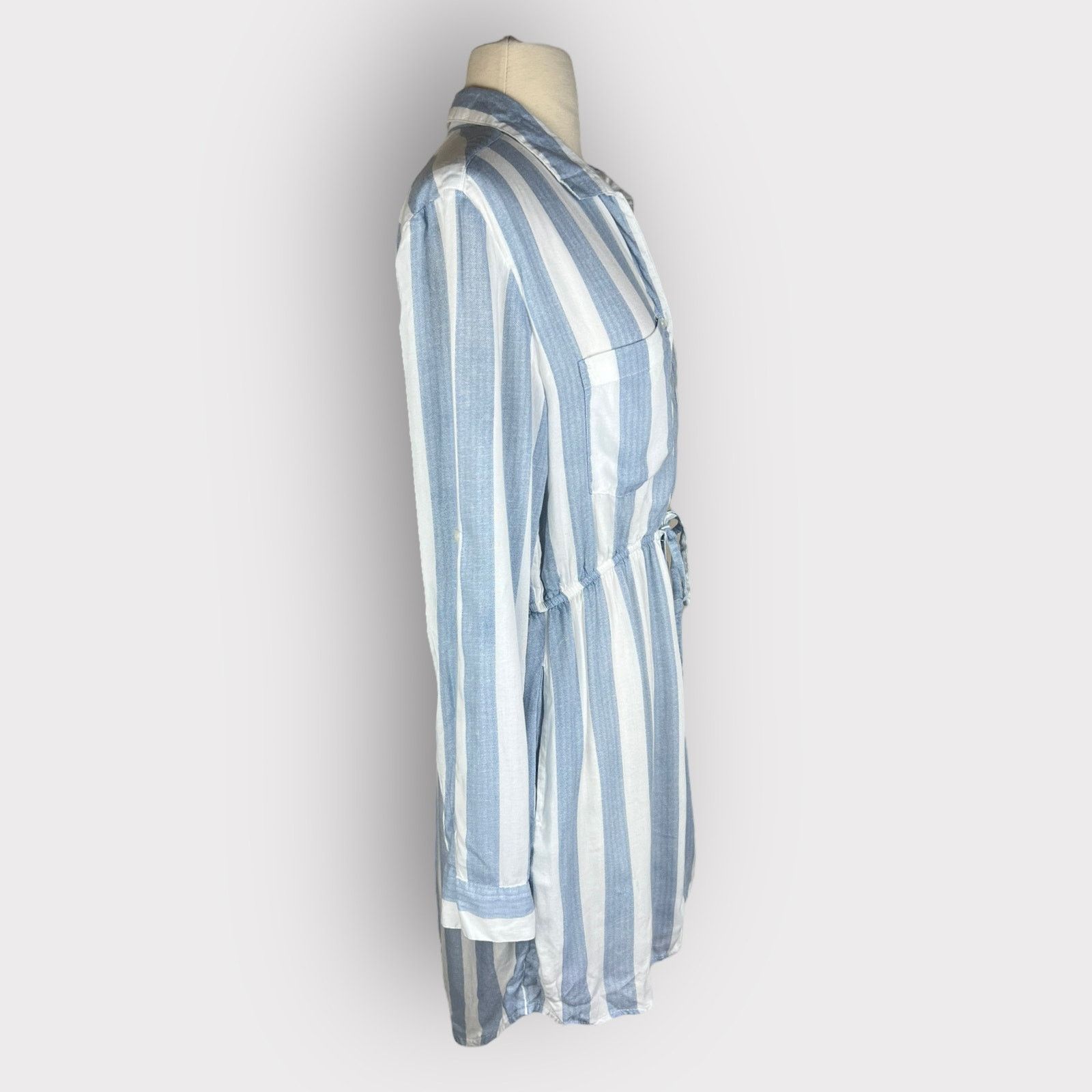 Nordstrom Japna | Striped Midi Dress with Pockets | Medium Size M / US 6-8 / IT 42-44 - 4 Thumbnail