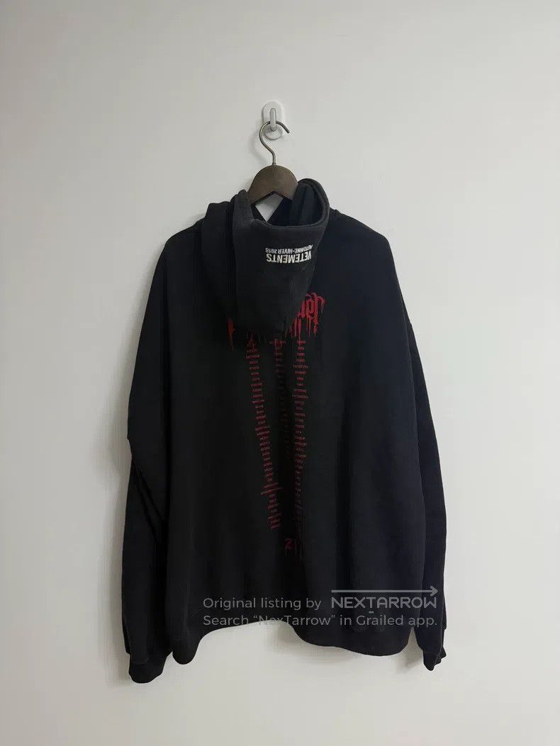 Vetements VETEMENTS Blood Droplet Hoodie Size US S / EU 44-46 / 1 - 2 Thumbnail