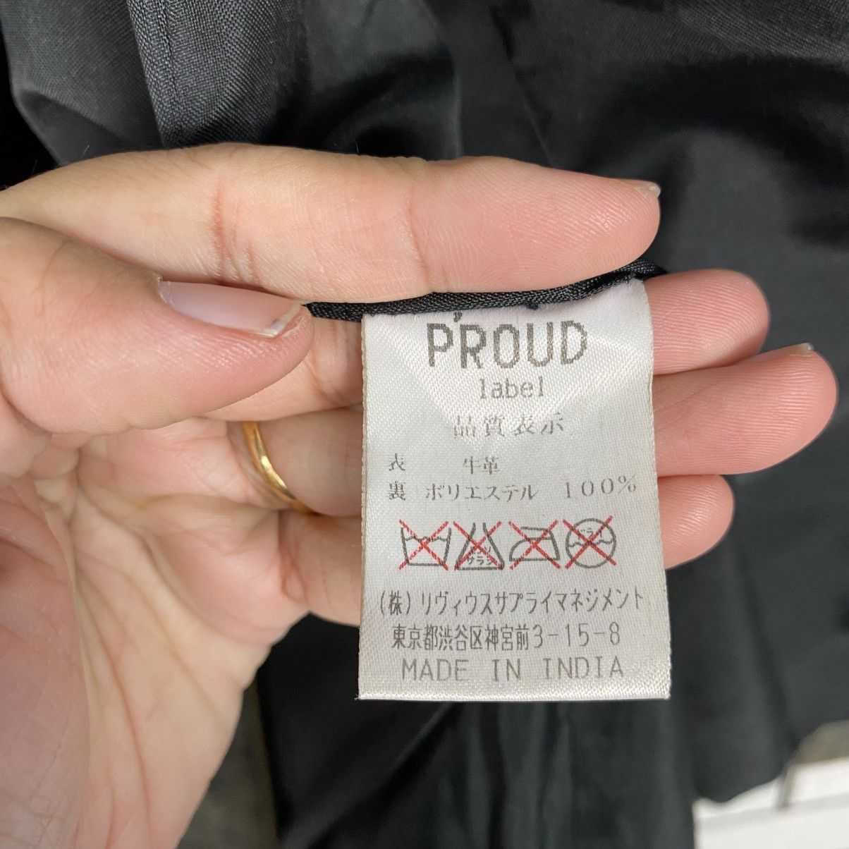 Japanese Brand 📌Vintage Genuine Leather Jacket Proud Label Issey Miyake Size US L / EU 52-54 / 3 - 19 Thumbnail