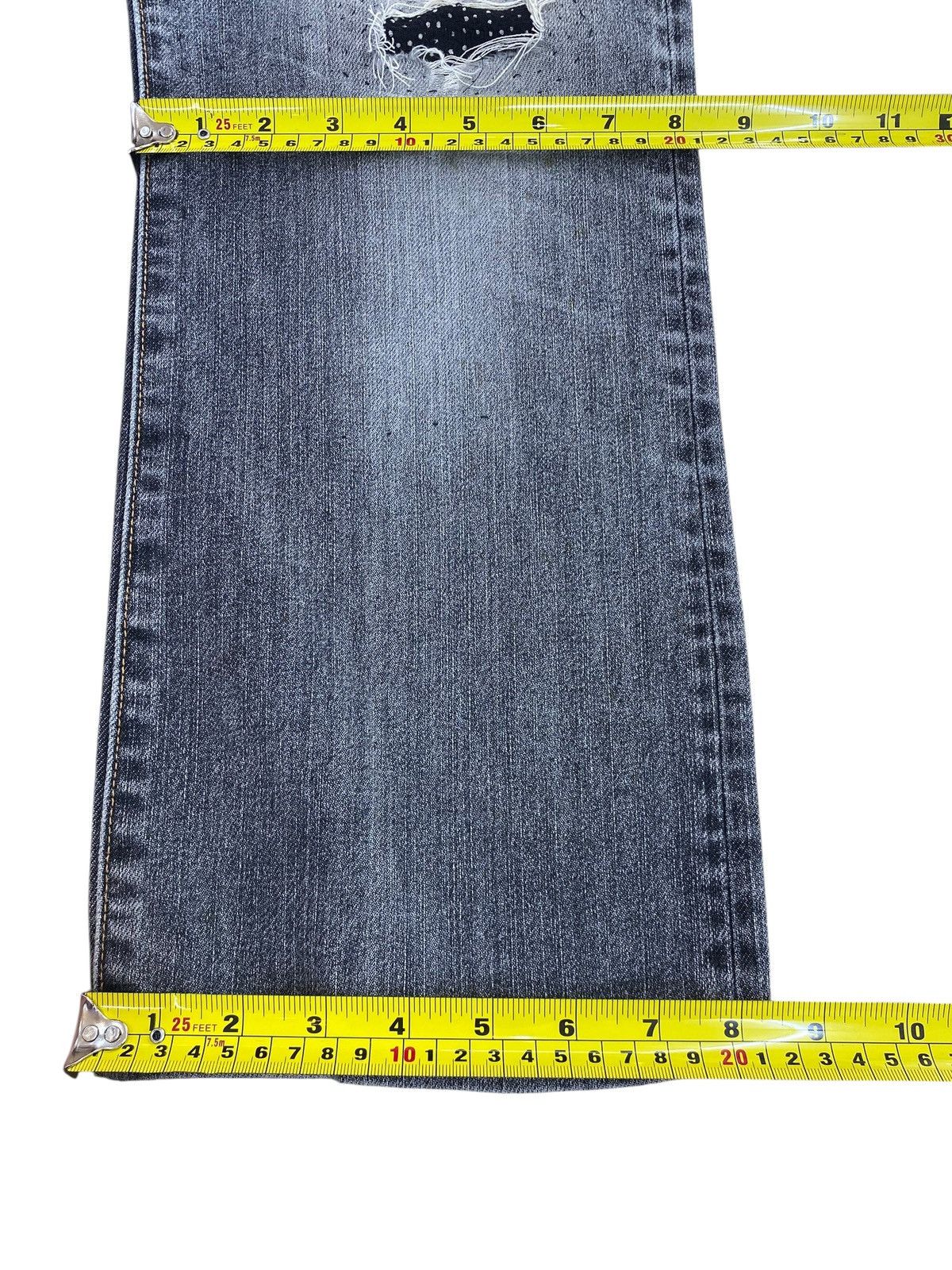 Gap Gap Distressed Ripped With Patchwork Style Flare Jeans Size US 30 / EU 46 - 7 Thumbnail