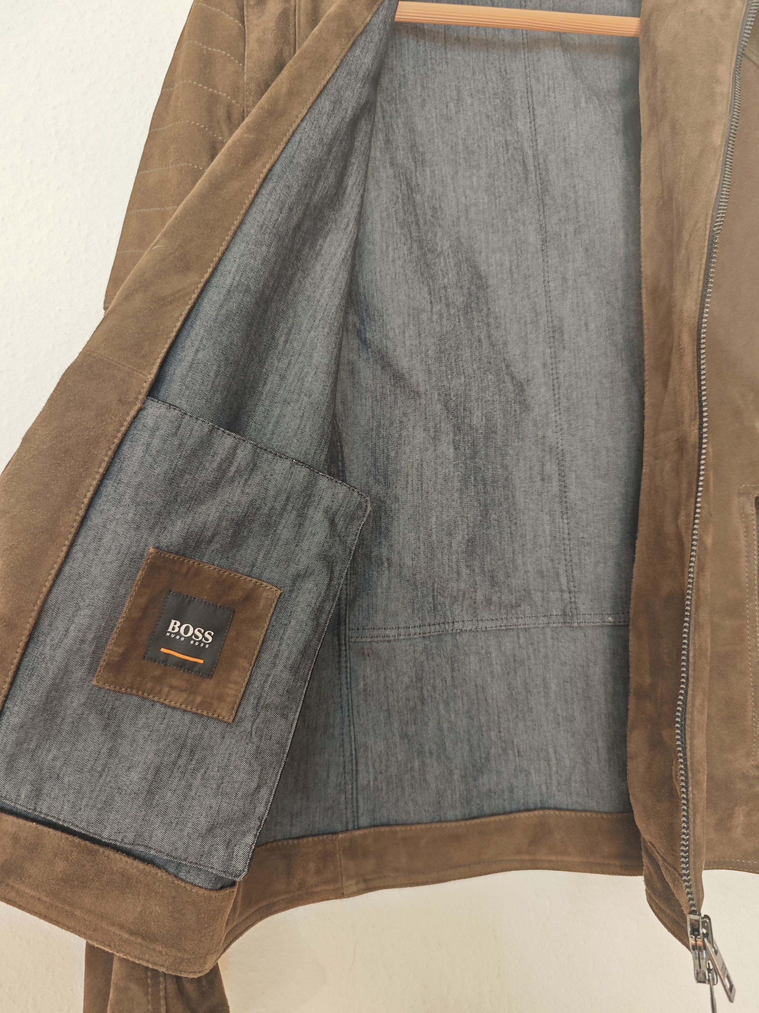 Hugo Boss Hugo Boss leather jacket Size US L / EU 52-54 / 3 - 5 Thumbnail