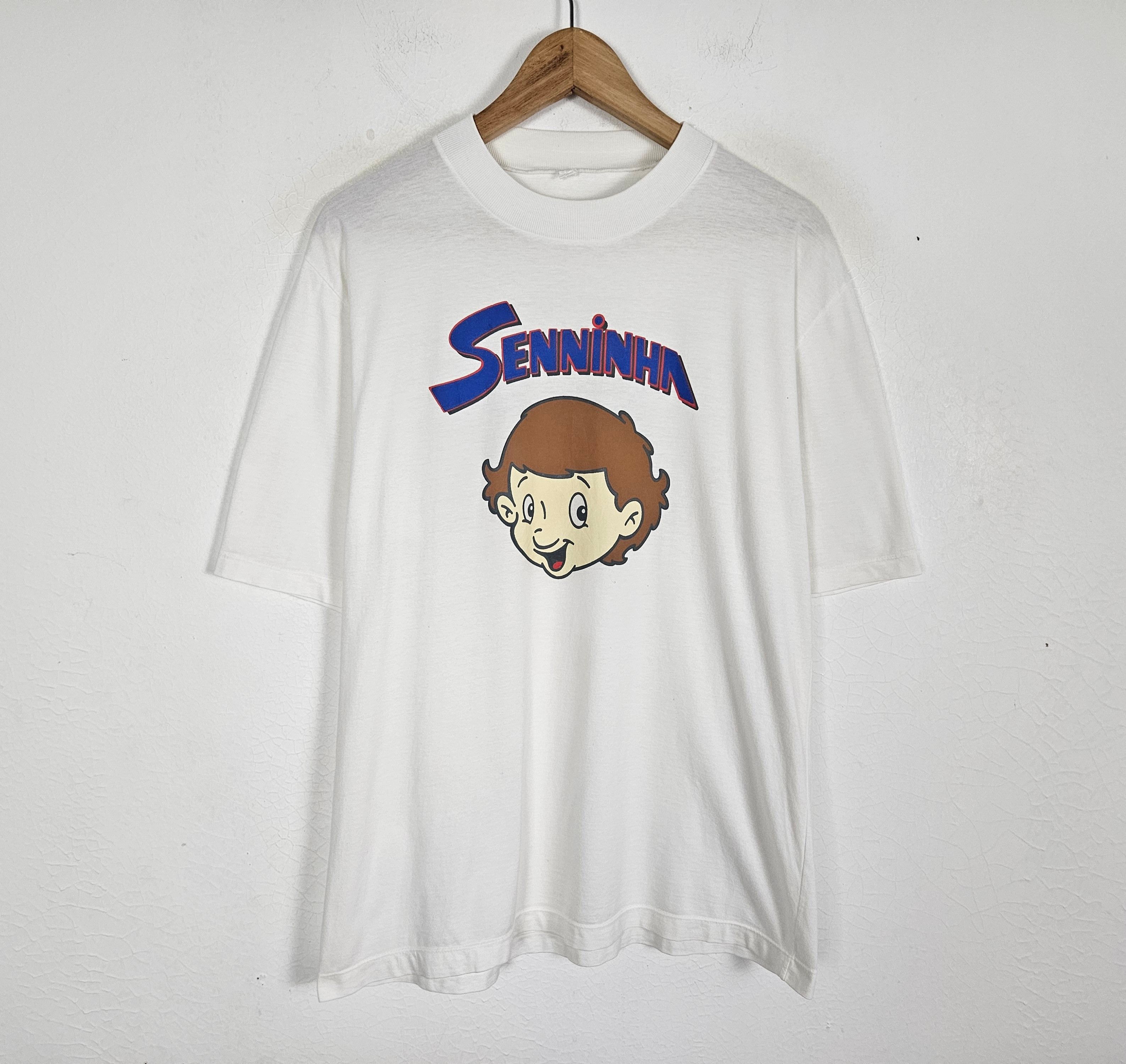 Formula 1 × Vintage Vintage 90s Ayrton Senna ‘Senninha’ Shirt Size US L / EU 52-54 / 3 - 2 Thumbnail