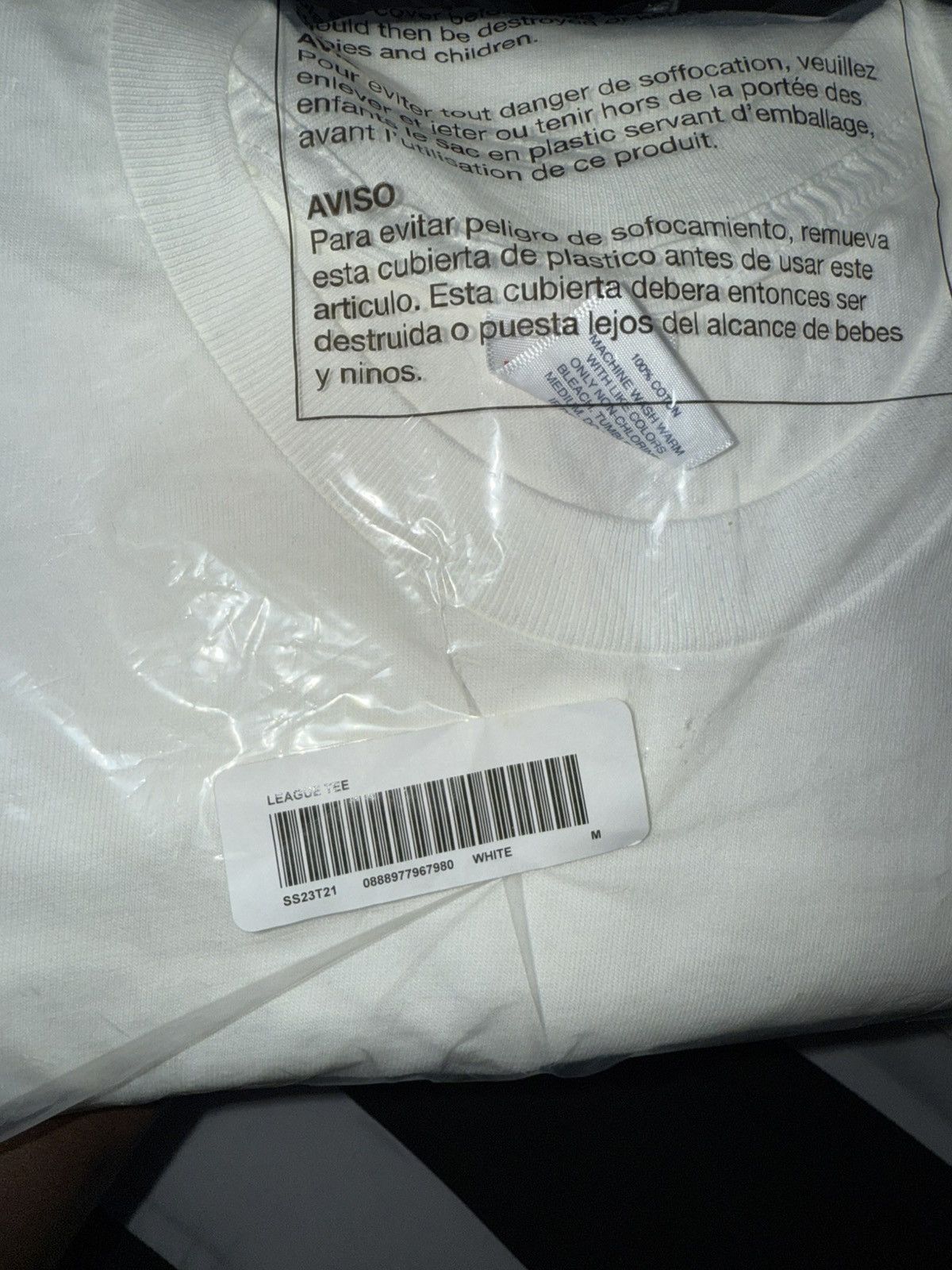 Supreme Supreme League Tee SS23 Size US M / EU 48-50 / 2 - 3 Thumbnail