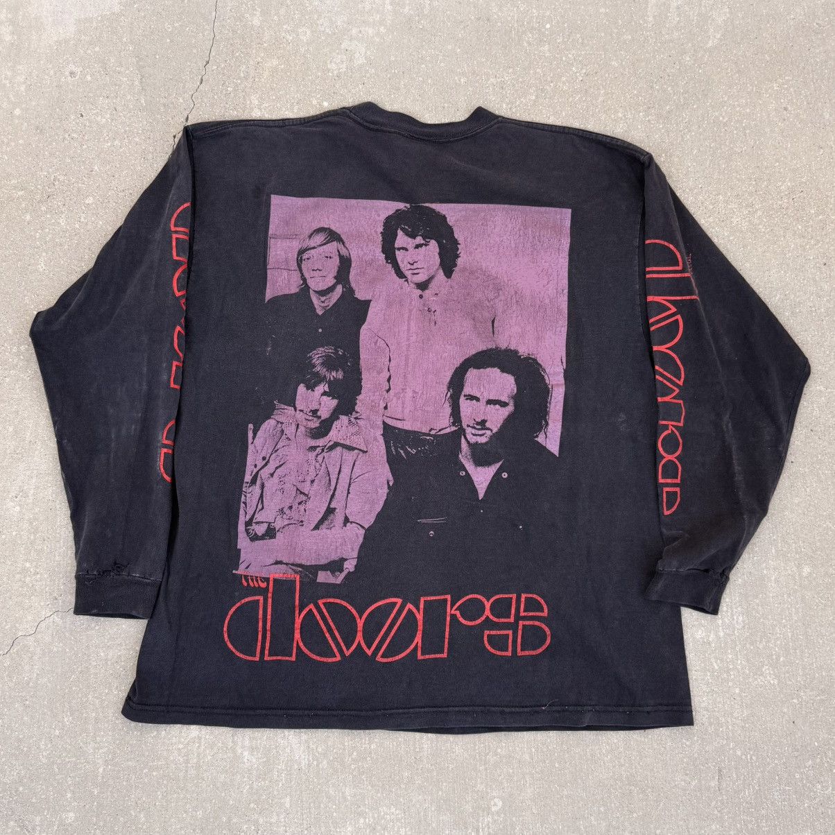Mexicana Vintage 90’s The Doors Mexican Bootleg Longsleeve Band Tee Size US L / EU 52-54 / 3 - 2 Thumbnail