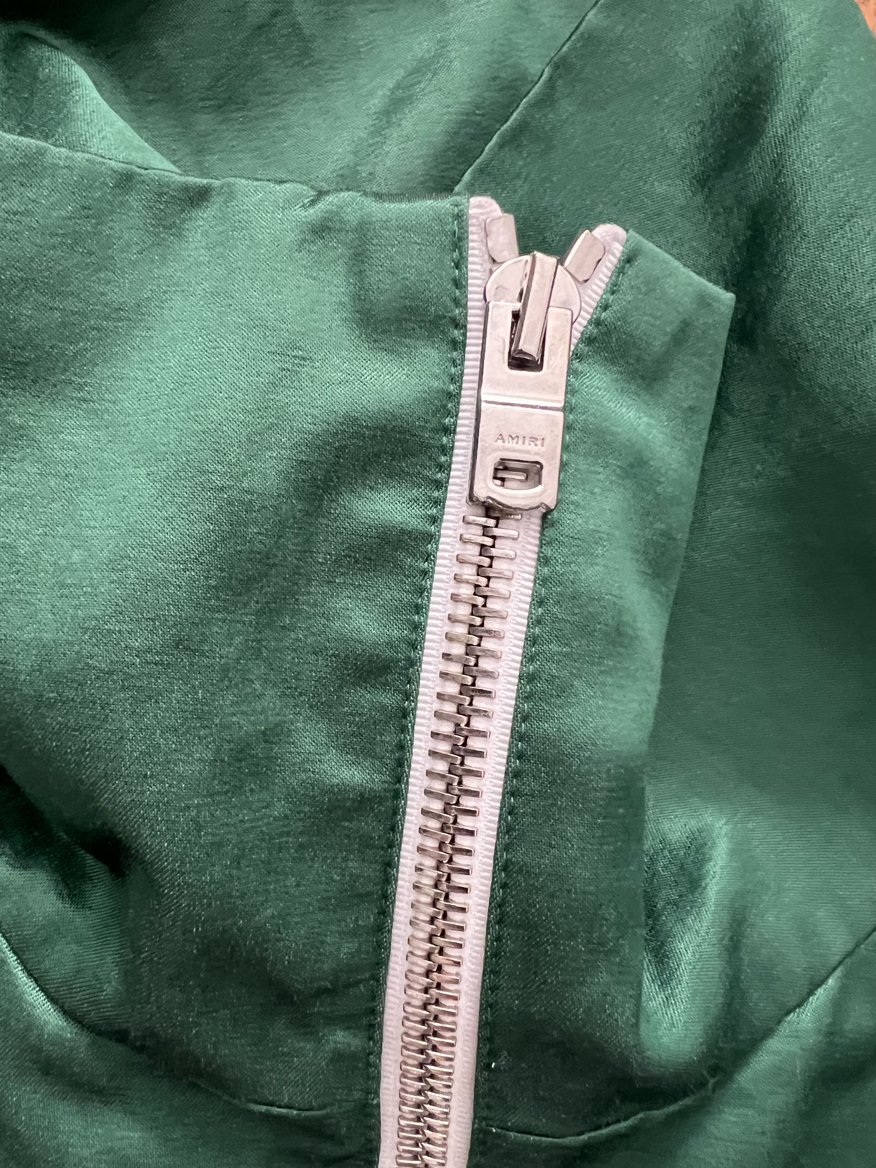 Amiri Satin Zip Up Track Jacket Size US M / EU 48-50 / 2 - 3 Thumbnail