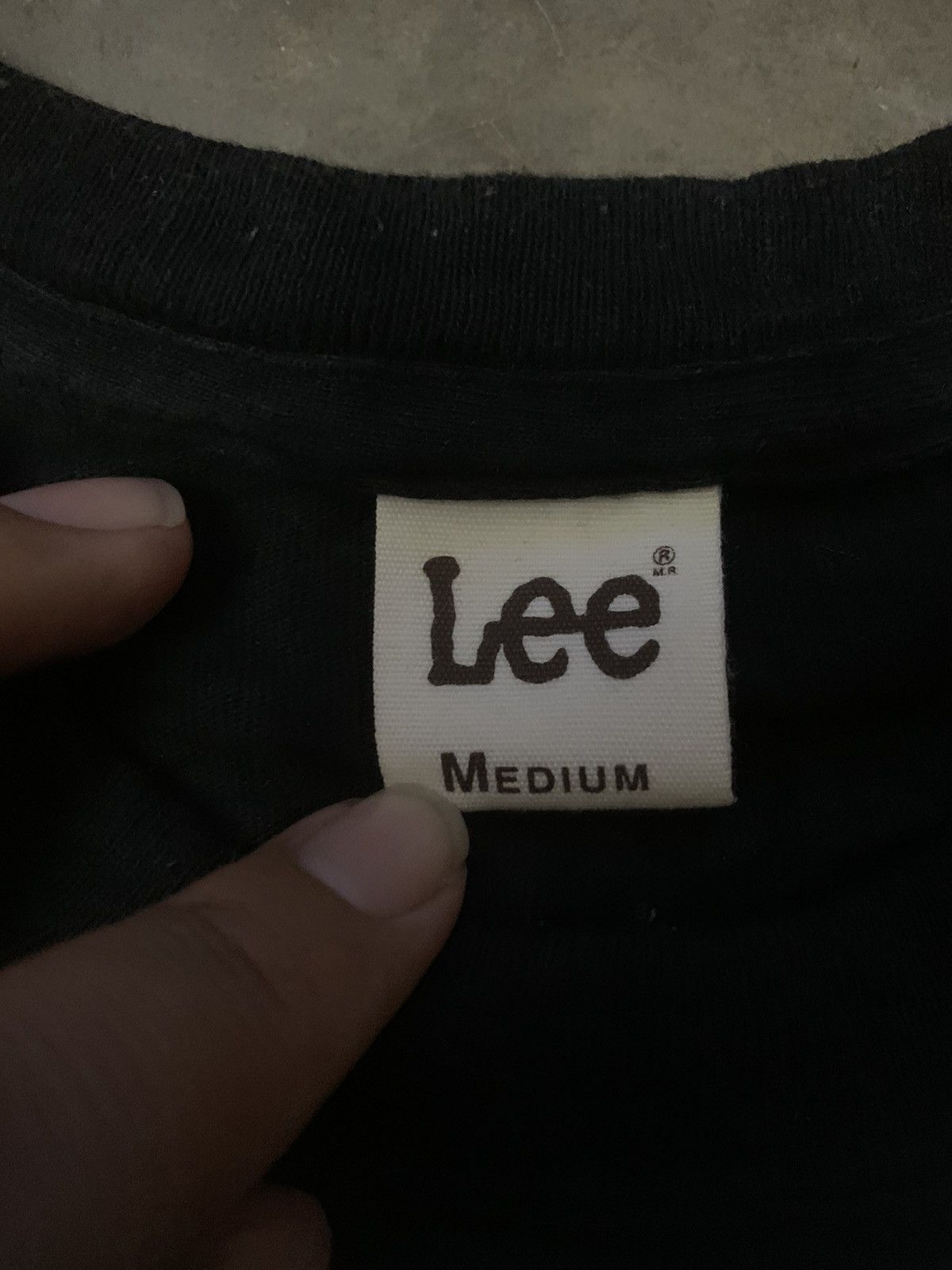 Lee × Vintage Lee Riders Nice Logo Tee Size US M / EU 48-50 / 2 - 4 Thumbnail