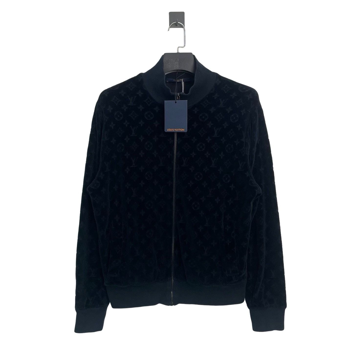 Louis Vuitton Louis Vuitton Monogram Velour Zip Jacket Size XL Size US XL / EU 56 / 4 - 1 Thumbnail