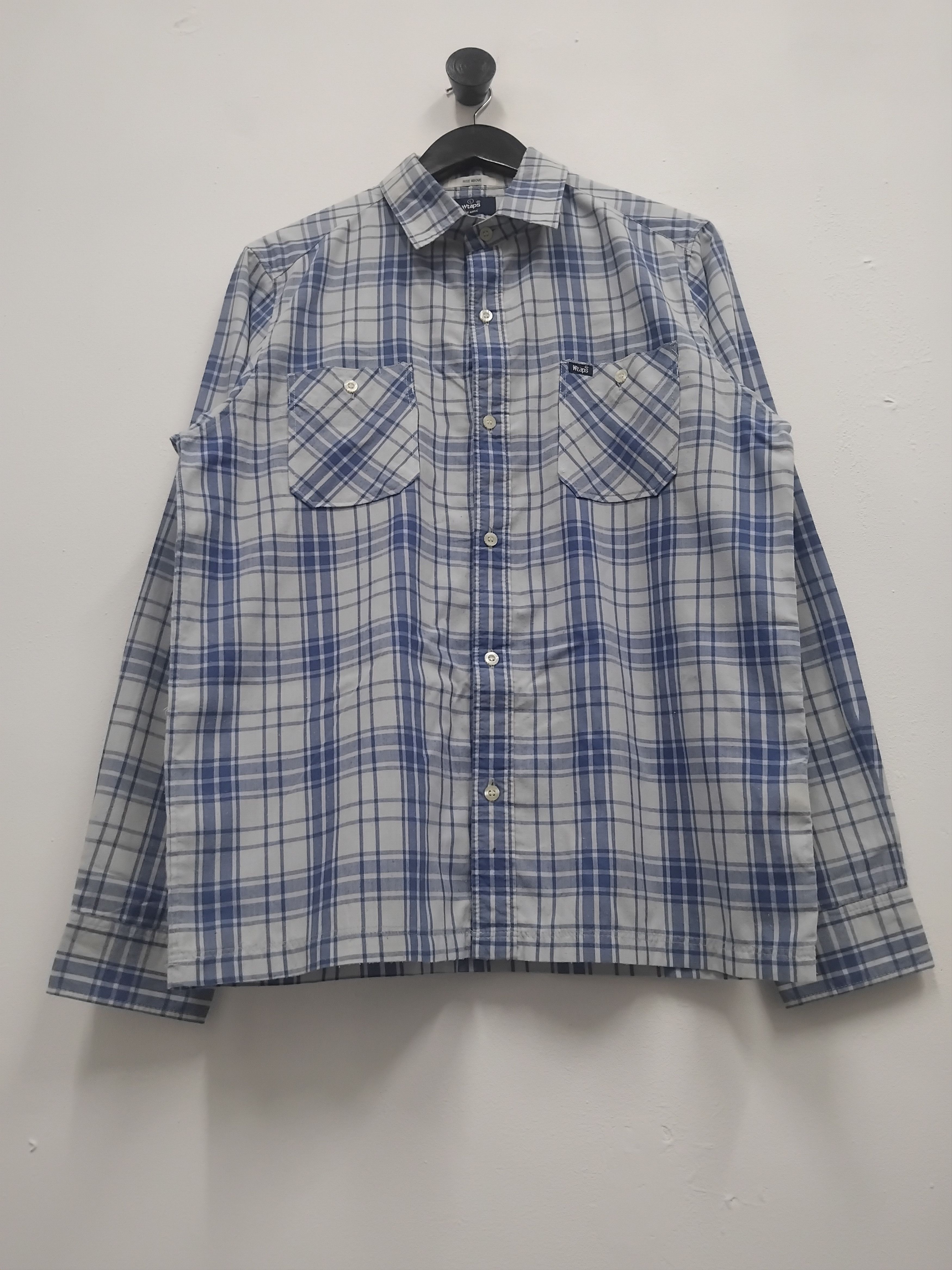 Japanese Brand 💥WTAPS Union L/S Checkered Shirt Size US L / EU 52-54 / 3 - 2 Thumbnail