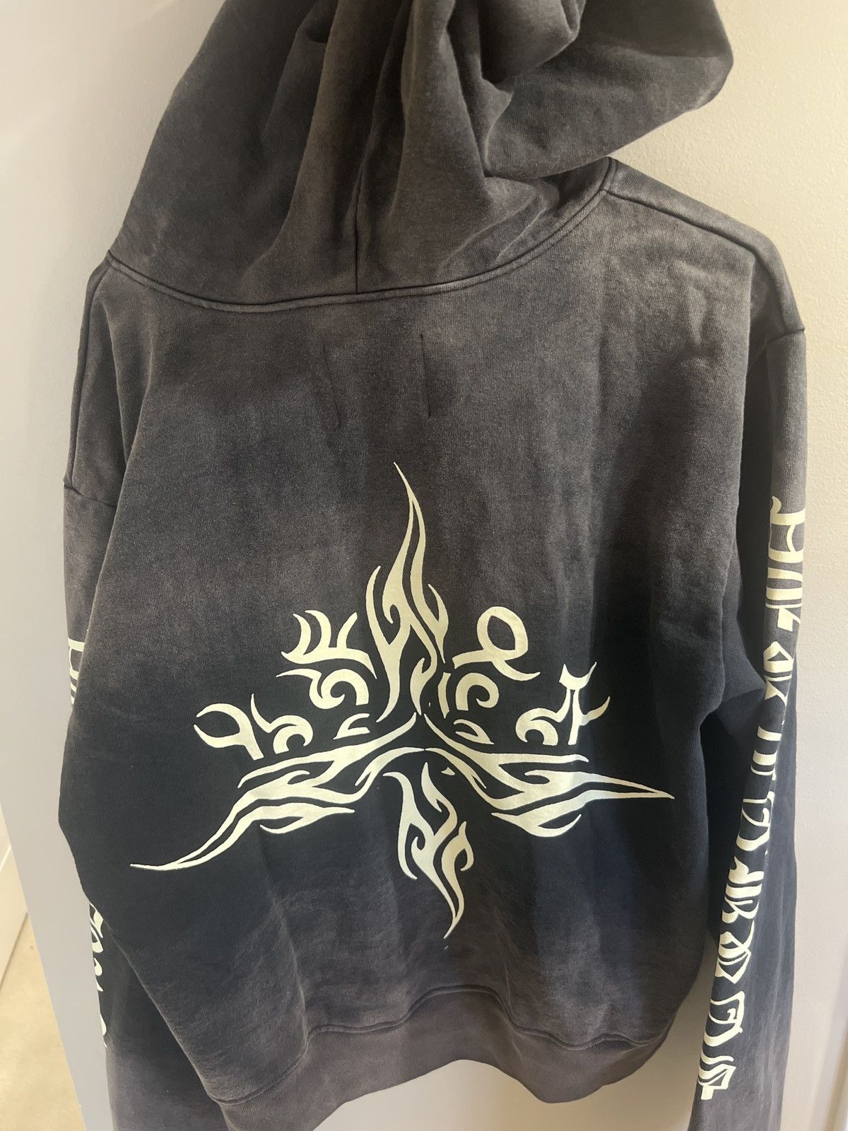 Vertabrae Vertabrae Zip-up Tattoo hoodie | Grailed