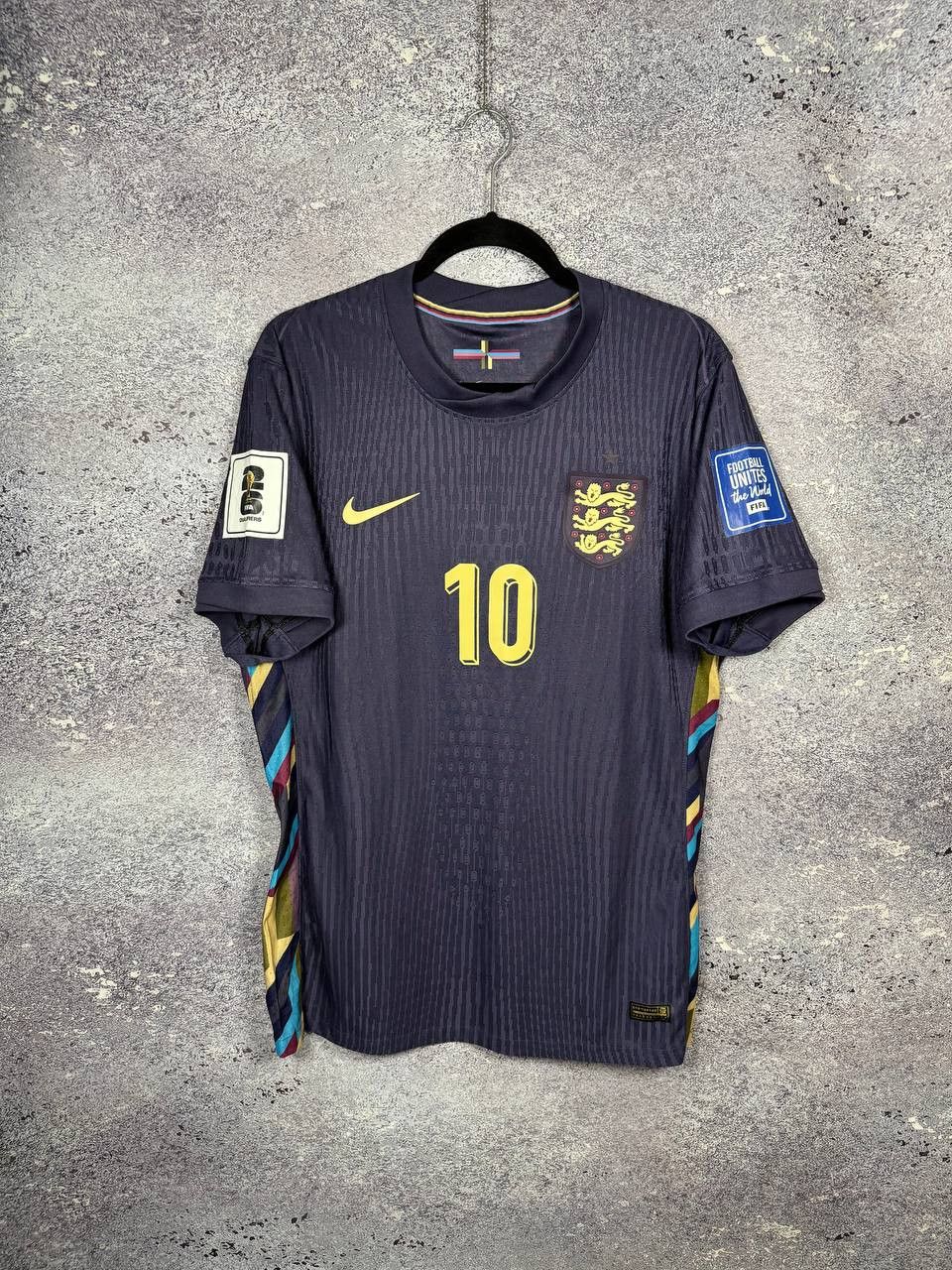 Vintage BELLINGHAM England National Team 2024 Away Soccer Jersey Size US XL / EU 56 / 4 - 1 Thumbnail