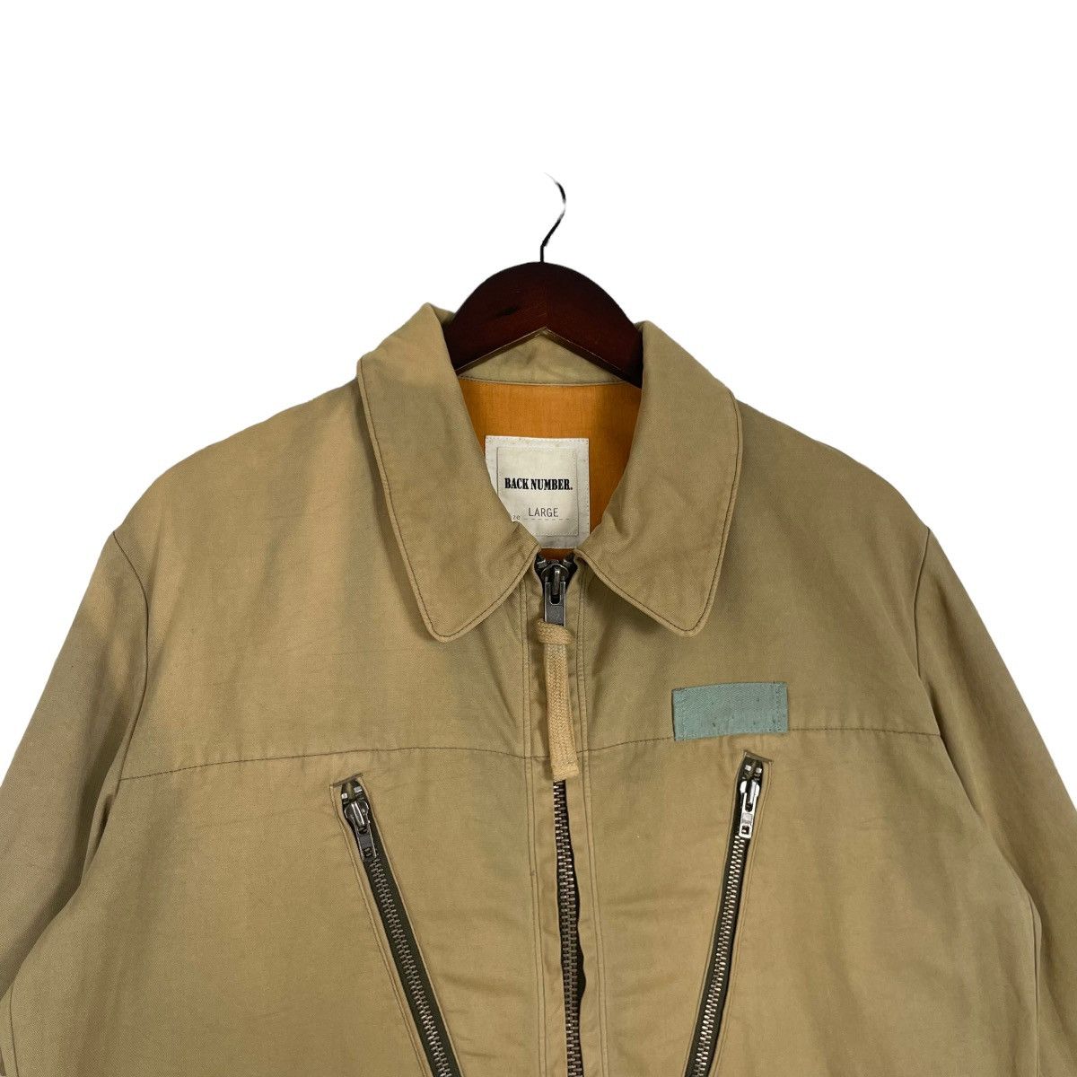 If Six Was Nine Vintage Back Number Multizipper Sun Faded Jacket Japanese Size US M / EU 48-50 / 2 - 5 Thumbnail
