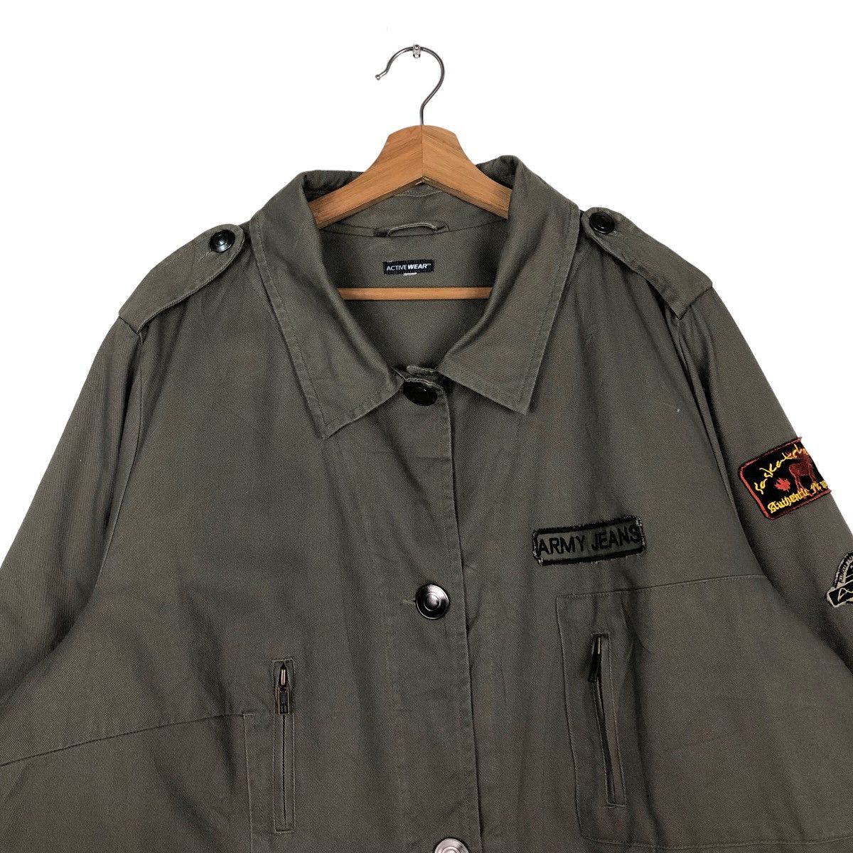 Japanese Brand 🔥Vintage Chore Inspector Jacket ActiveWear Military Size US L / EU 52-54 / 3 - 3 Thumbnail