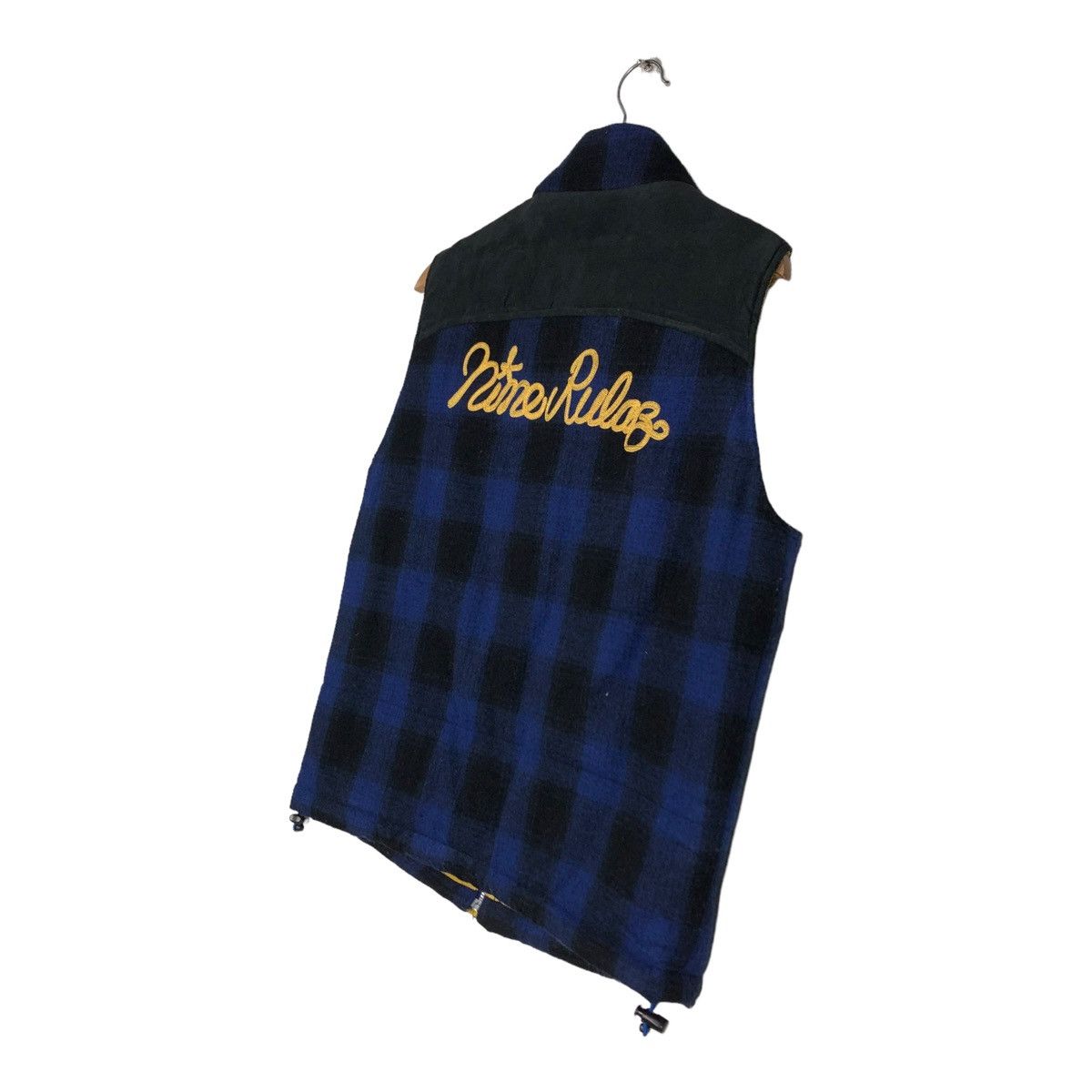 Hysteric Glamour 🔥BIKER VEST JACKET NINE RULEZ JAPAN TARTAN DESIGN PUNK STYLE Size US M / EU 48-50 / 2 - 10 Thumbnail