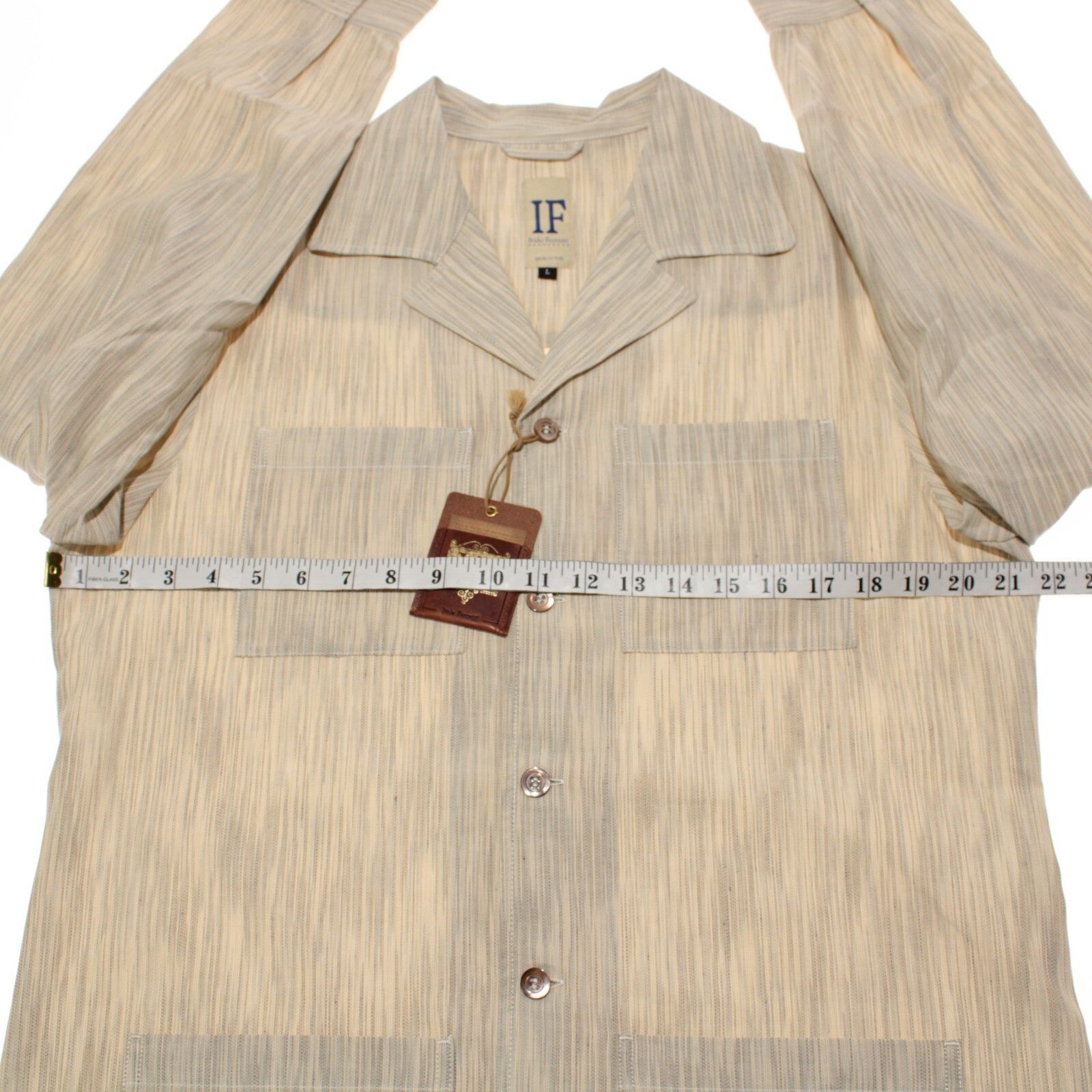 Other Italo Ferretti New with tags Shirt Size L US In Beige Size US L / EU 52-54 / 3 - 6 Thumbnail