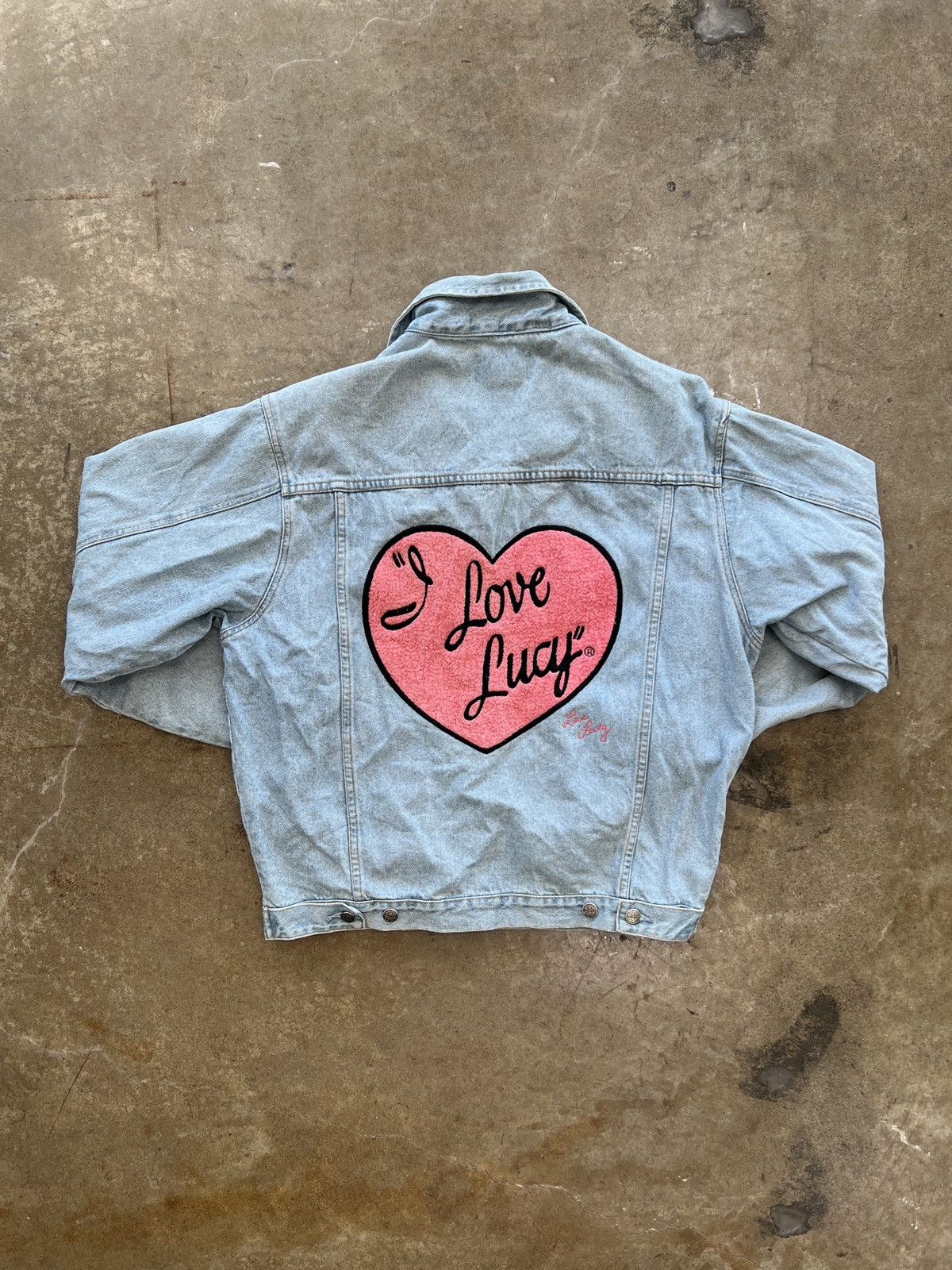 Vintage Vinatge 90s Love Lucy TV Promo Denim Jacket COPA Tag Medium Size US M / EU 48-50 / 2 - 2 Thumbnail