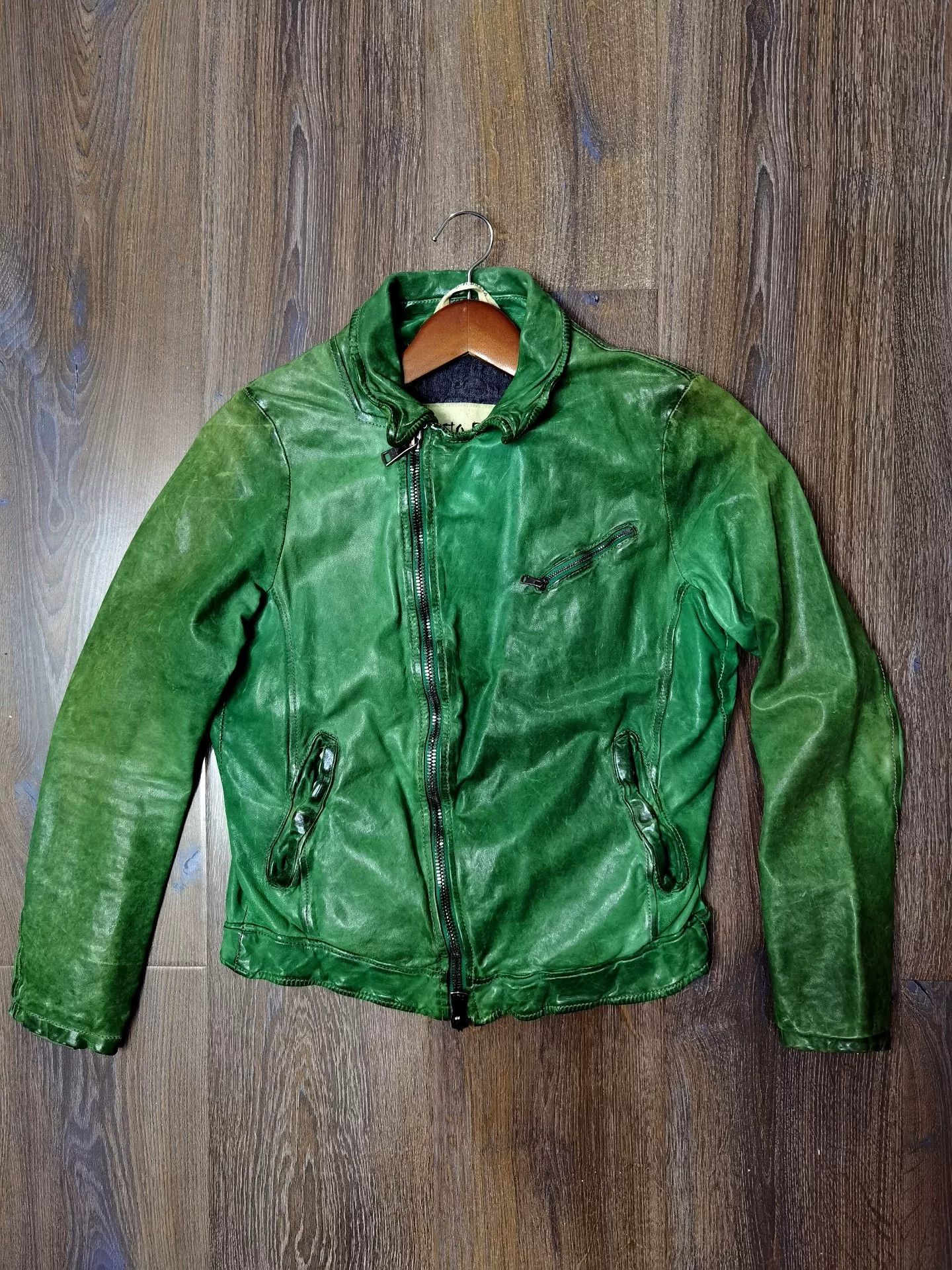 Giorgio Brato Giorgio Brato Vintage Leather Jacket Size US S / EU 44-46 / 1 - 1 Thumbnail
