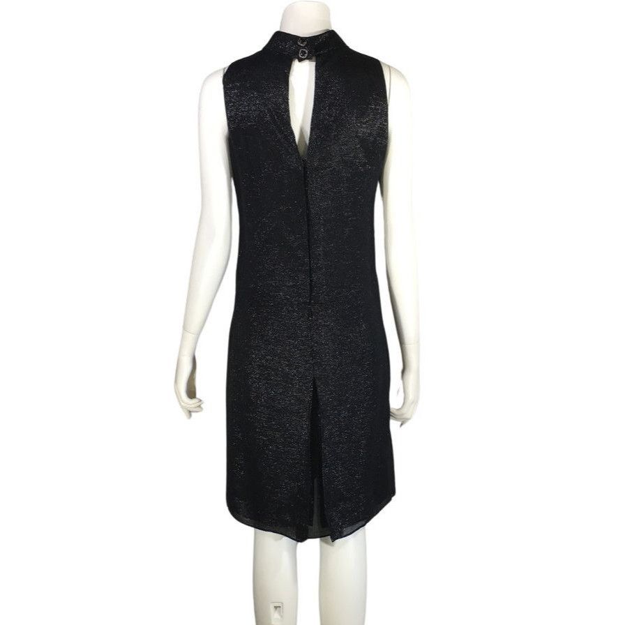 Chanel CHANEL 11A Black Silk Blend Shimmer Dress women 34 Size XXS / US 00 / IT 34 - 3 Thumbnail