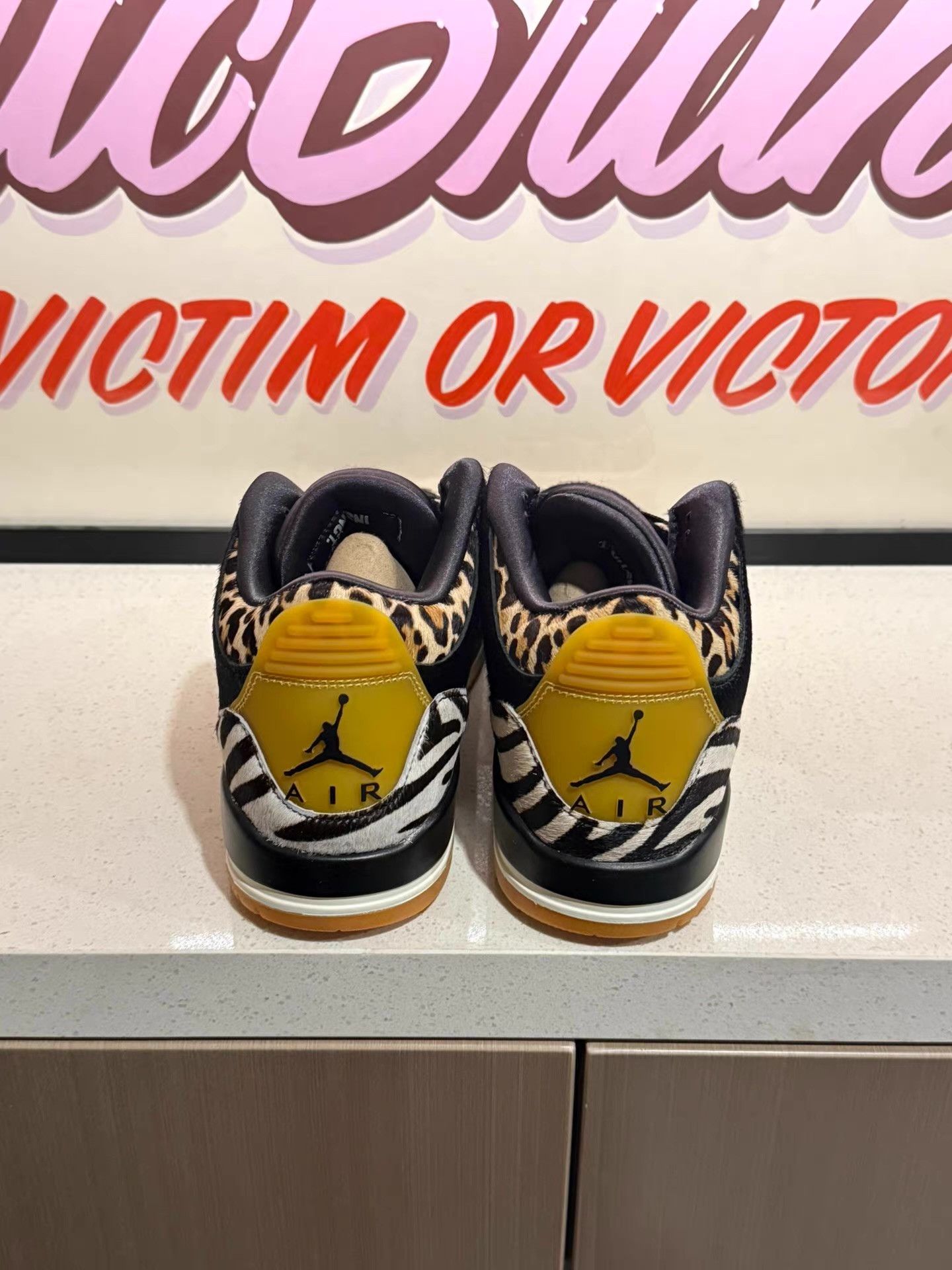 Nike Jordan Air Jordan 3 Retro "Zoo" leopard print Ｑ20 Size US 8 / EU 41 - 3 Thumbnail