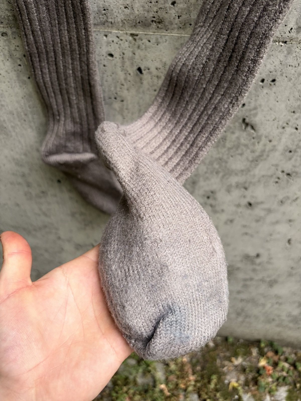 Moncler × Rick Owens Rick Owens Moncler long socks Size ONE SIZE - 9 Thumbnail