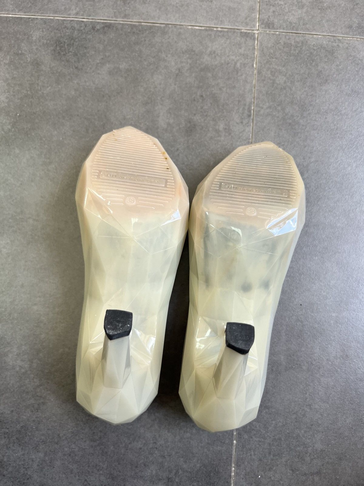 Issey Miyake × UNITED NUDE Issey Miyake style transparent UNITED NUDE HEELS Size US 8 / IT 38 - 6 Thumbnail