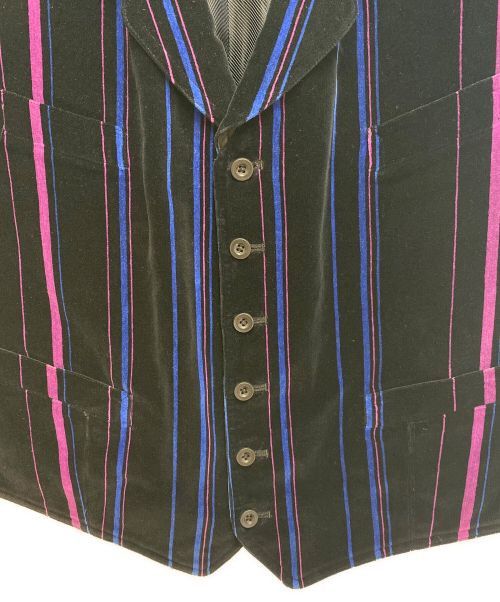 Yohji Yamamoto Yohji Yamamoto pour homme velveteen striped vest Size US M / EU 48-50 / 2 - 4 Thumbnail