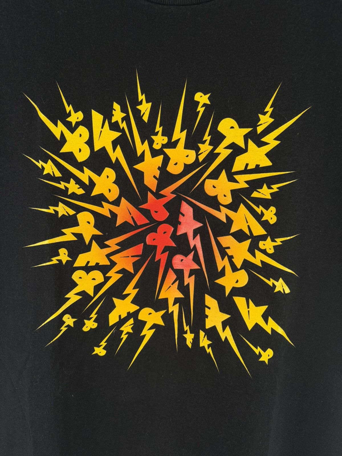 Bape × Kaws 2005 Bape x Kaws Lightning Print Tee Size US M / EU 48-50 / 2 - 3 Thumbnail