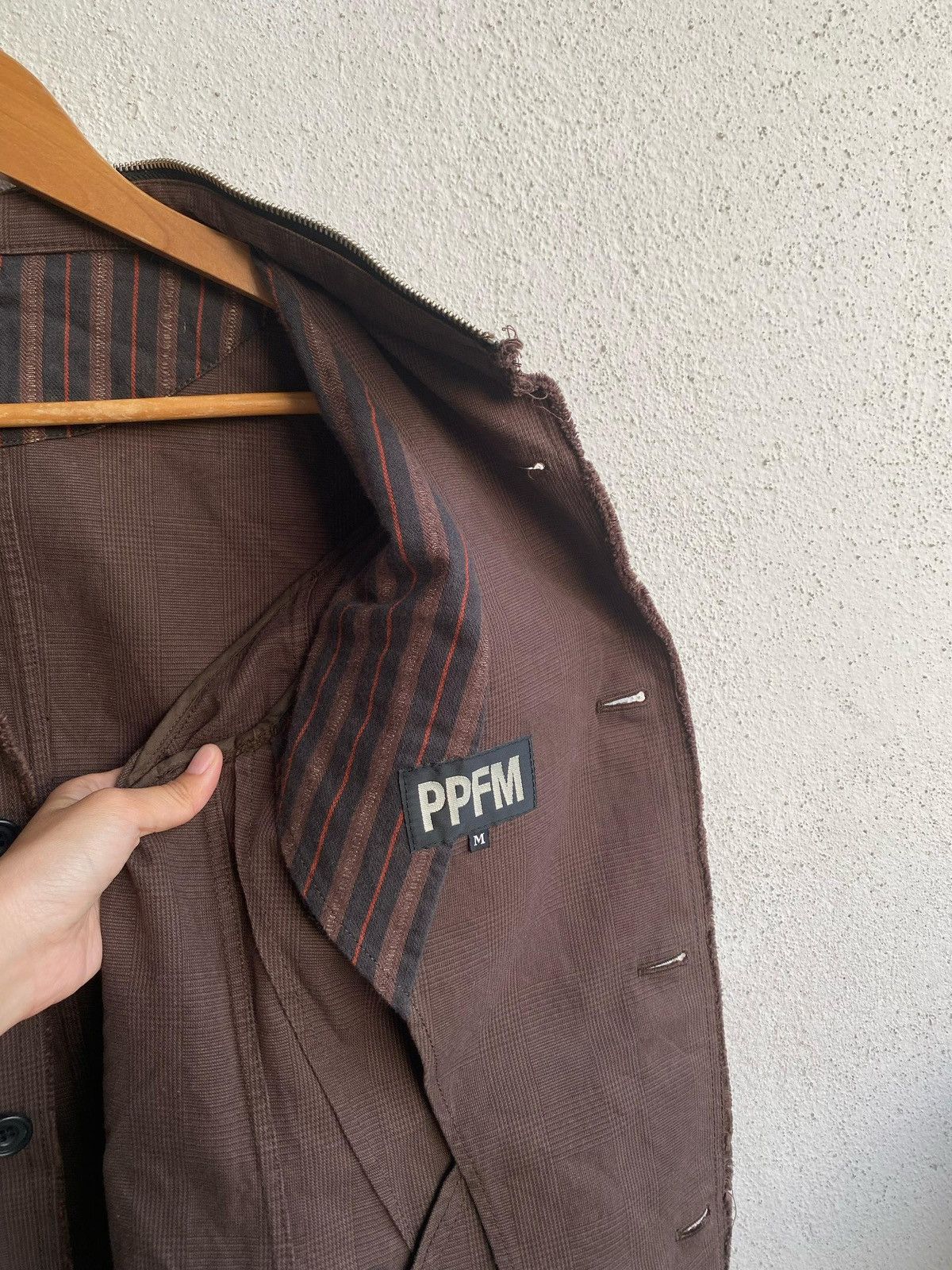 If Six Was Nine × Japanese Brand × PPFM PPFM Seditionaries Ripped Jacket Size US S / EU 44-46 / 1 - 2 Thumbnail