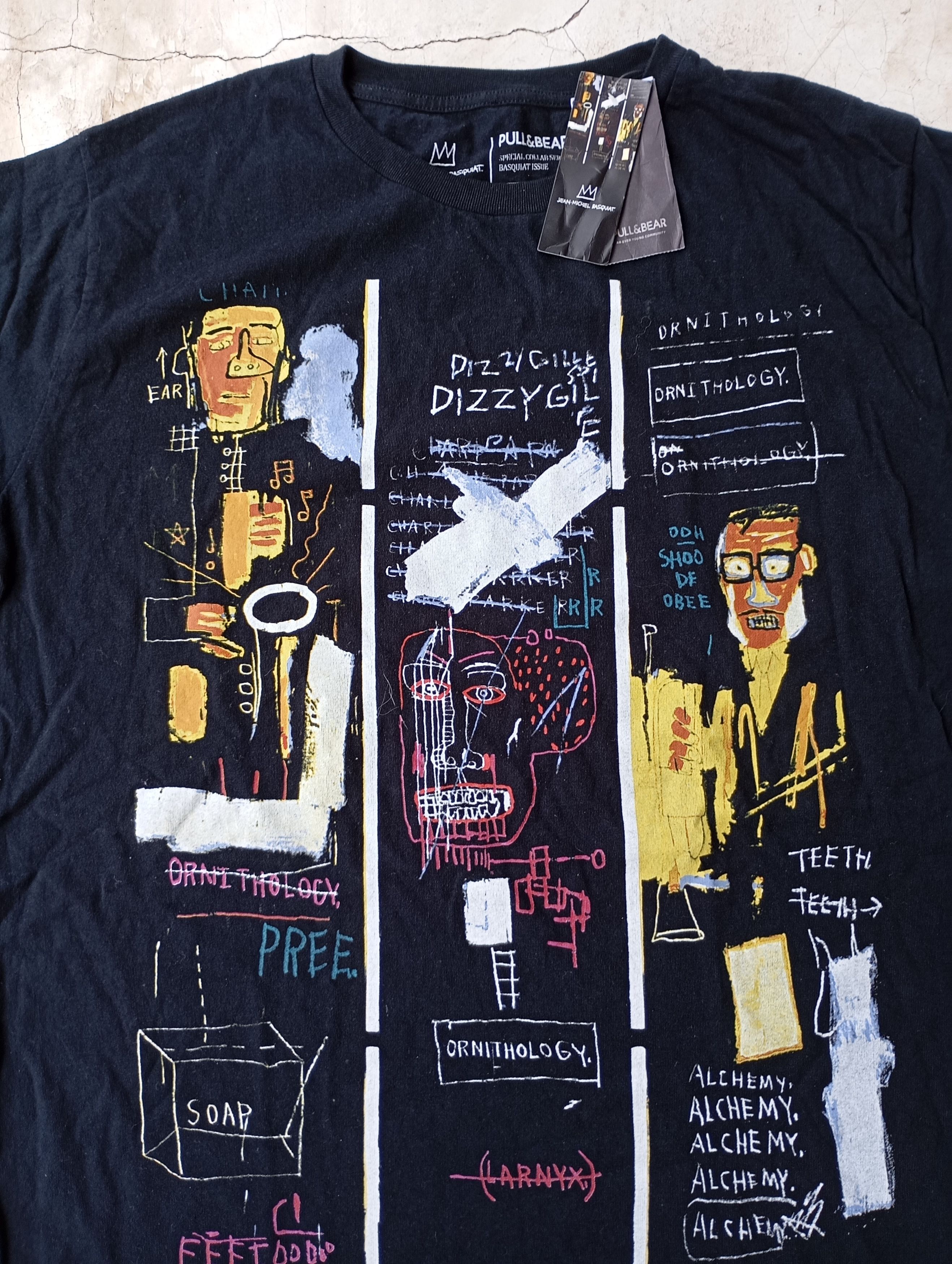 Vintage Jean Michel Basquiat T shirts Size US XL / EU 56 / 4 - 2 Thumbnail