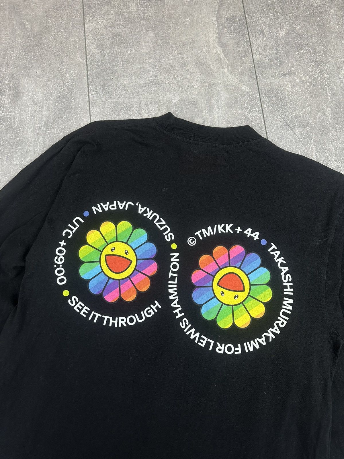 Takashi Murakami Takashi Murakami x Lewis Hamilton Long Sleeve Smile Print Size US S / EU 44-46 / 1 - 4 Thumbnail