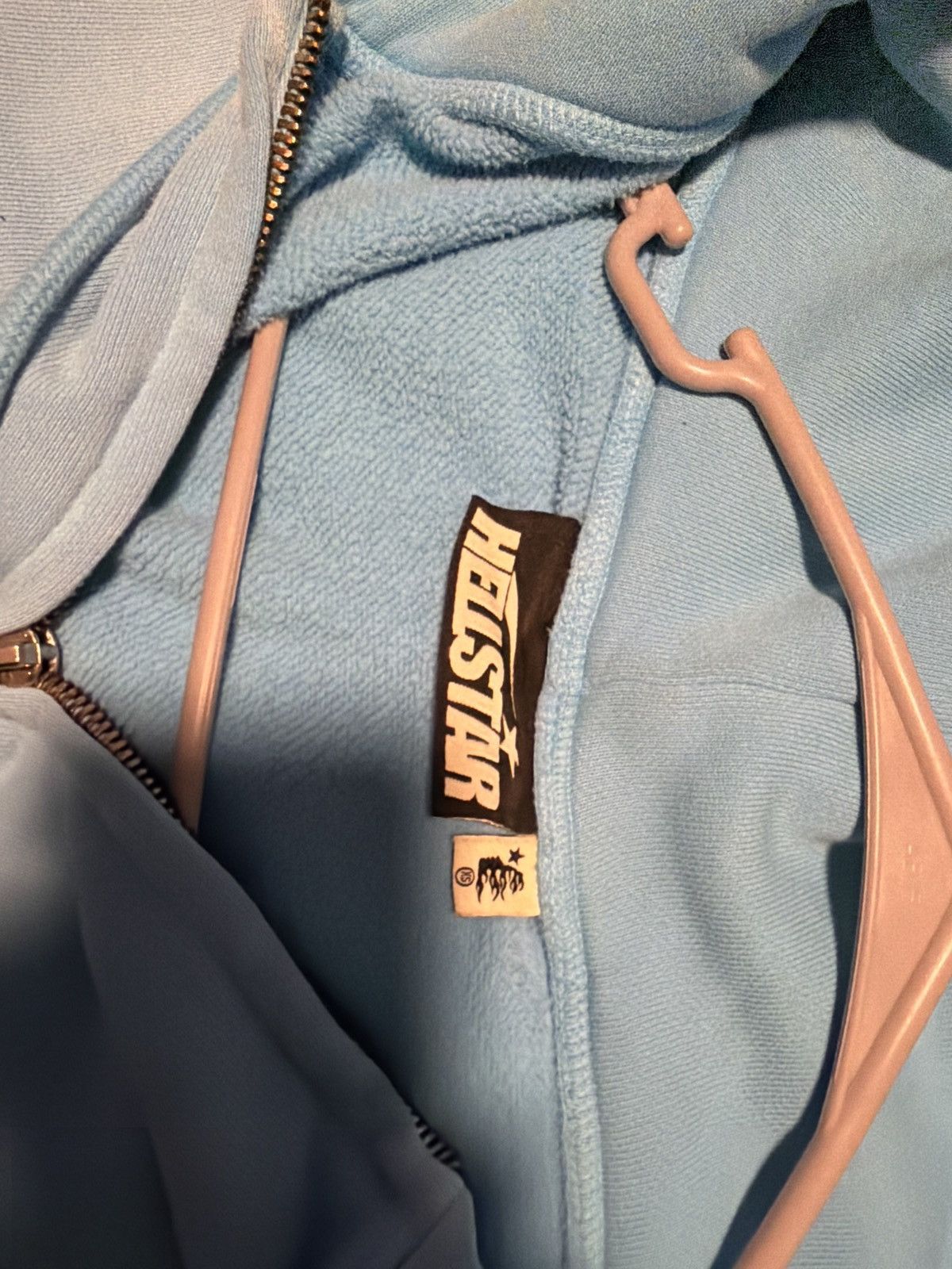 HELLSTAR Hellstar Studios Zip Hoodie - Blue Variant Size US XS / EU 42 / 0 - 5 Thumbnail